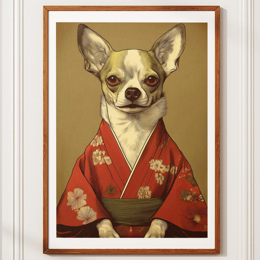 Chihuahua Japanse Kimono Dog Series image 10