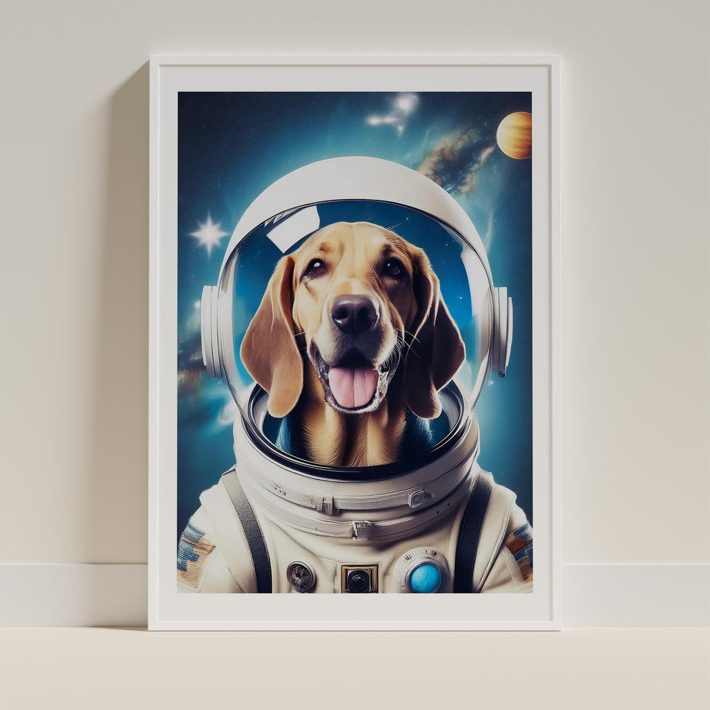 Bloodhound Astronaut Dog Series image 9