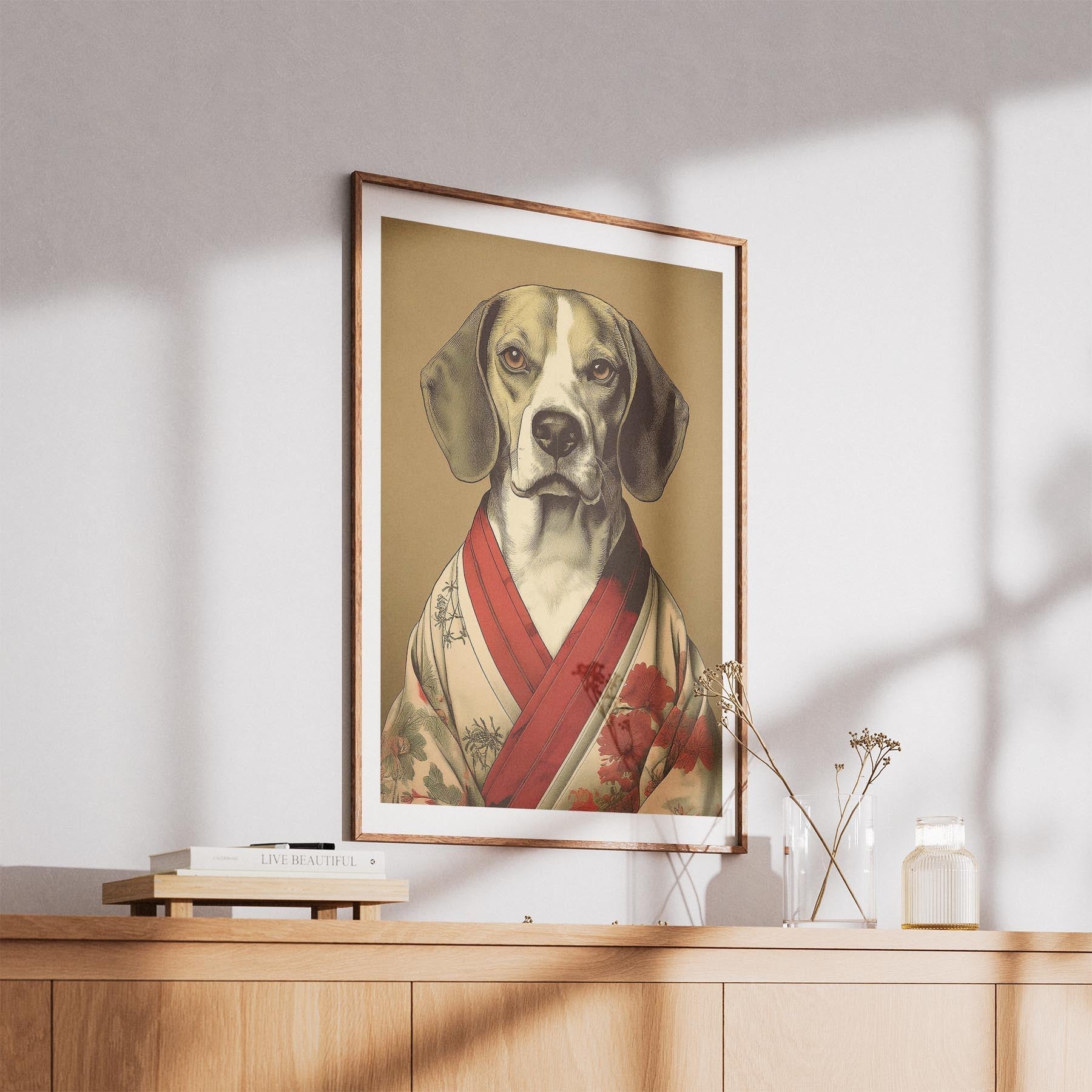 Beagle Japanse Kimono Dog Series image 5
