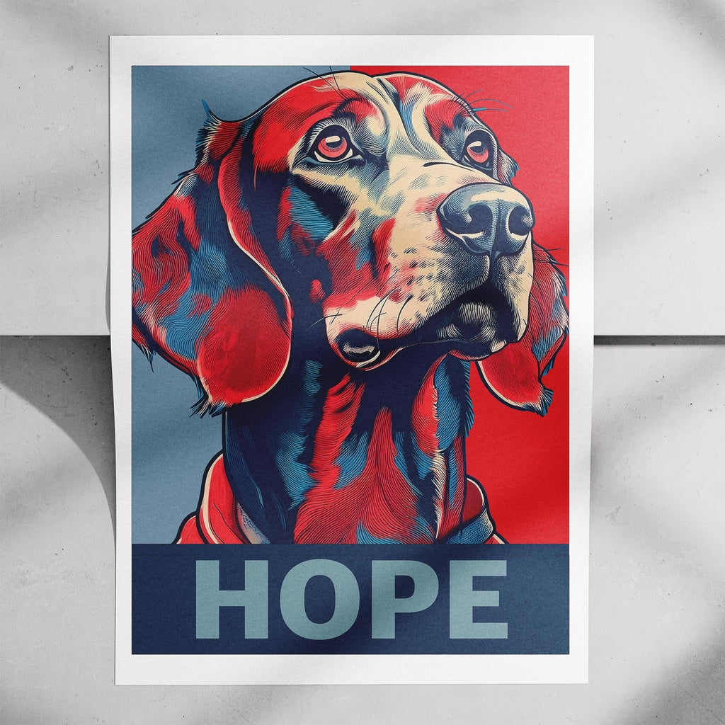 Irish Setter HOPE Series Inspired by the Obama Poster image 7