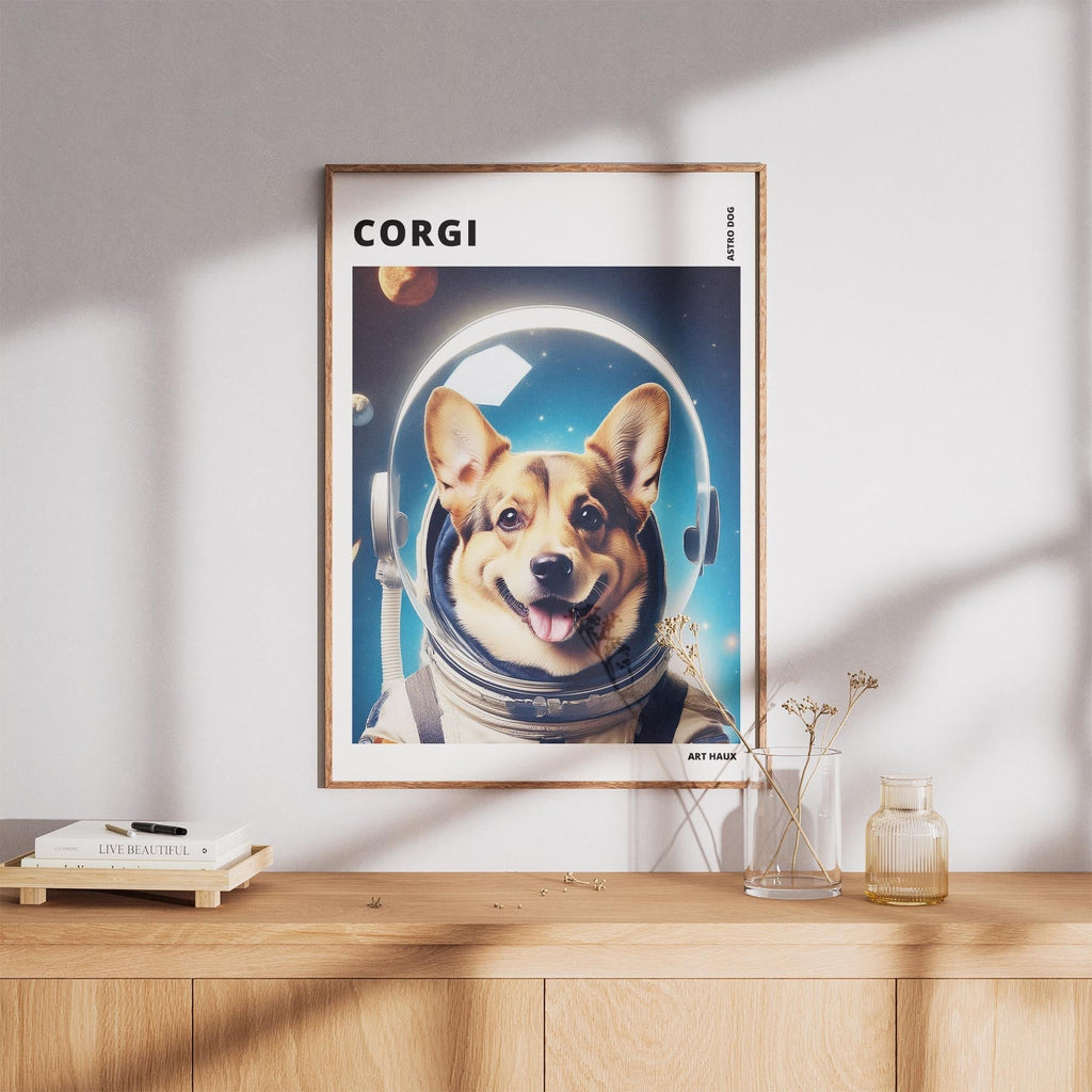 Corgi Astronaut Dog Series with Text Astro Dog image 8
