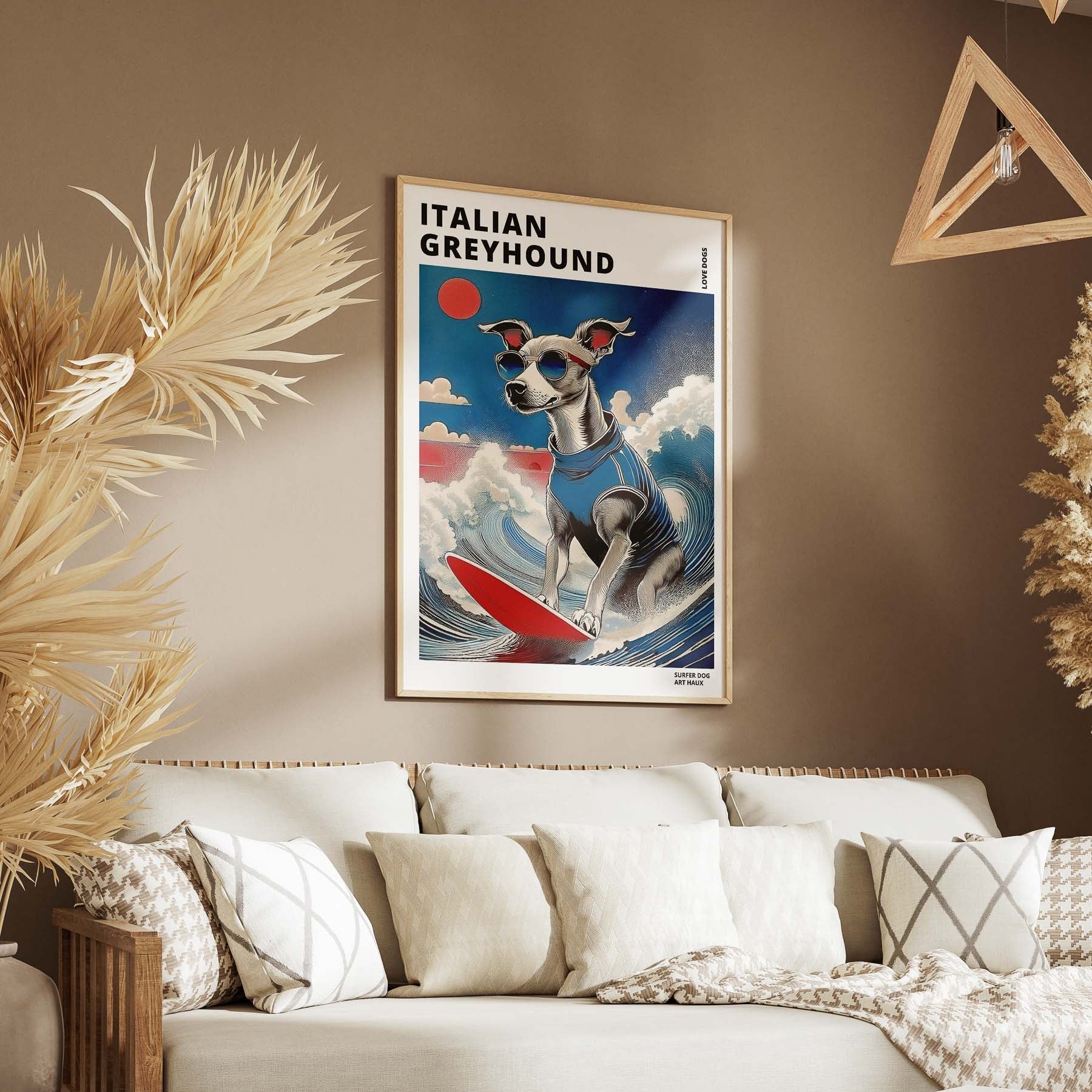 Italian Greyhound Hokosai Surfer Dogs 1 image 5