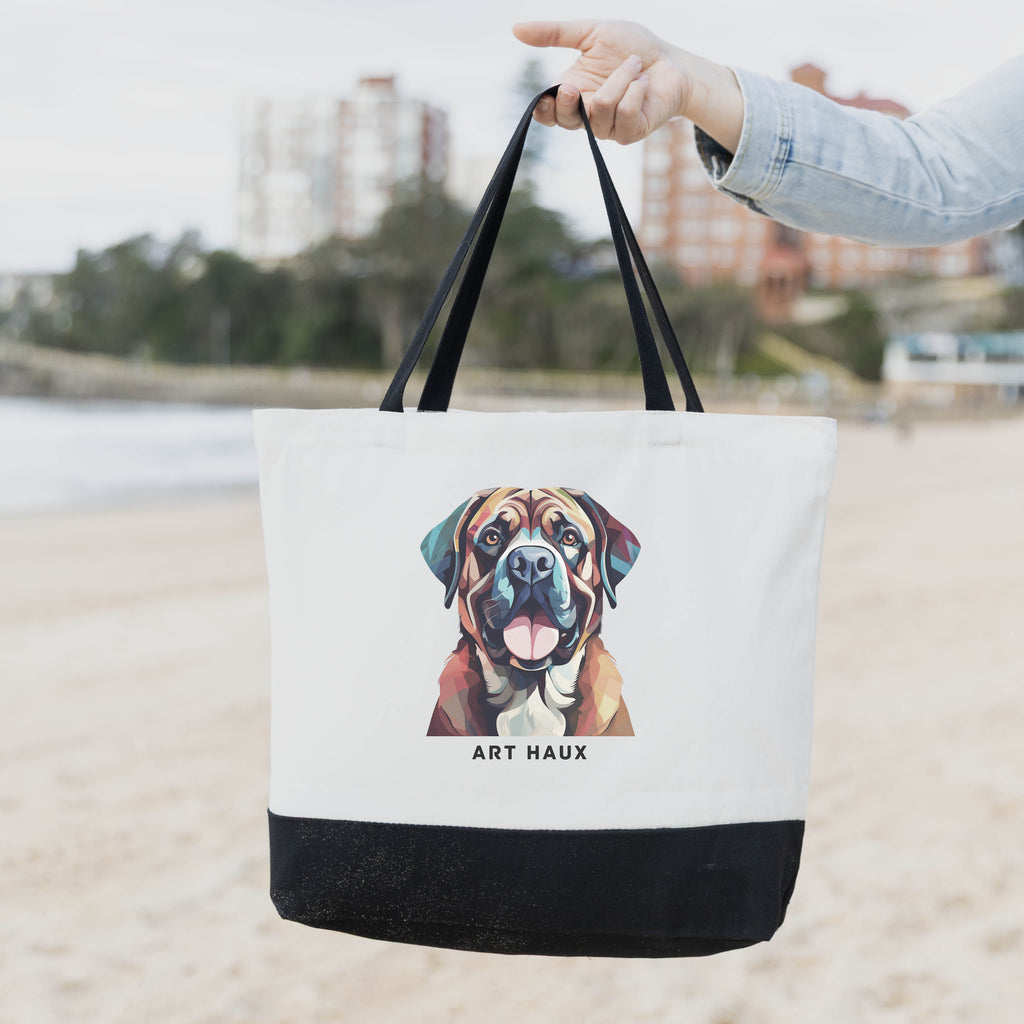 Mastiff Chic Graphic Art Bag image 0