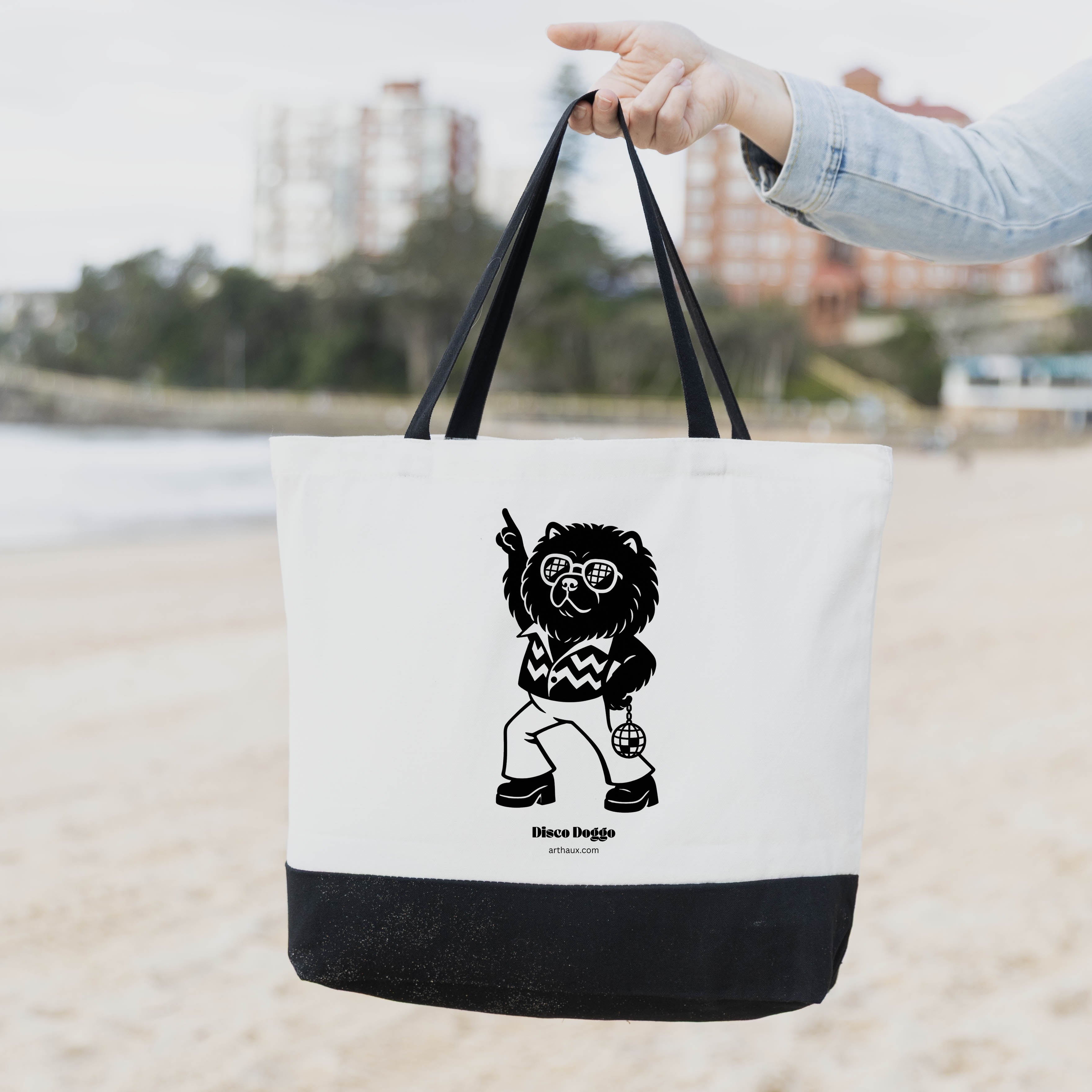 Chow Chow 70's Disco Doggo Bag image 0