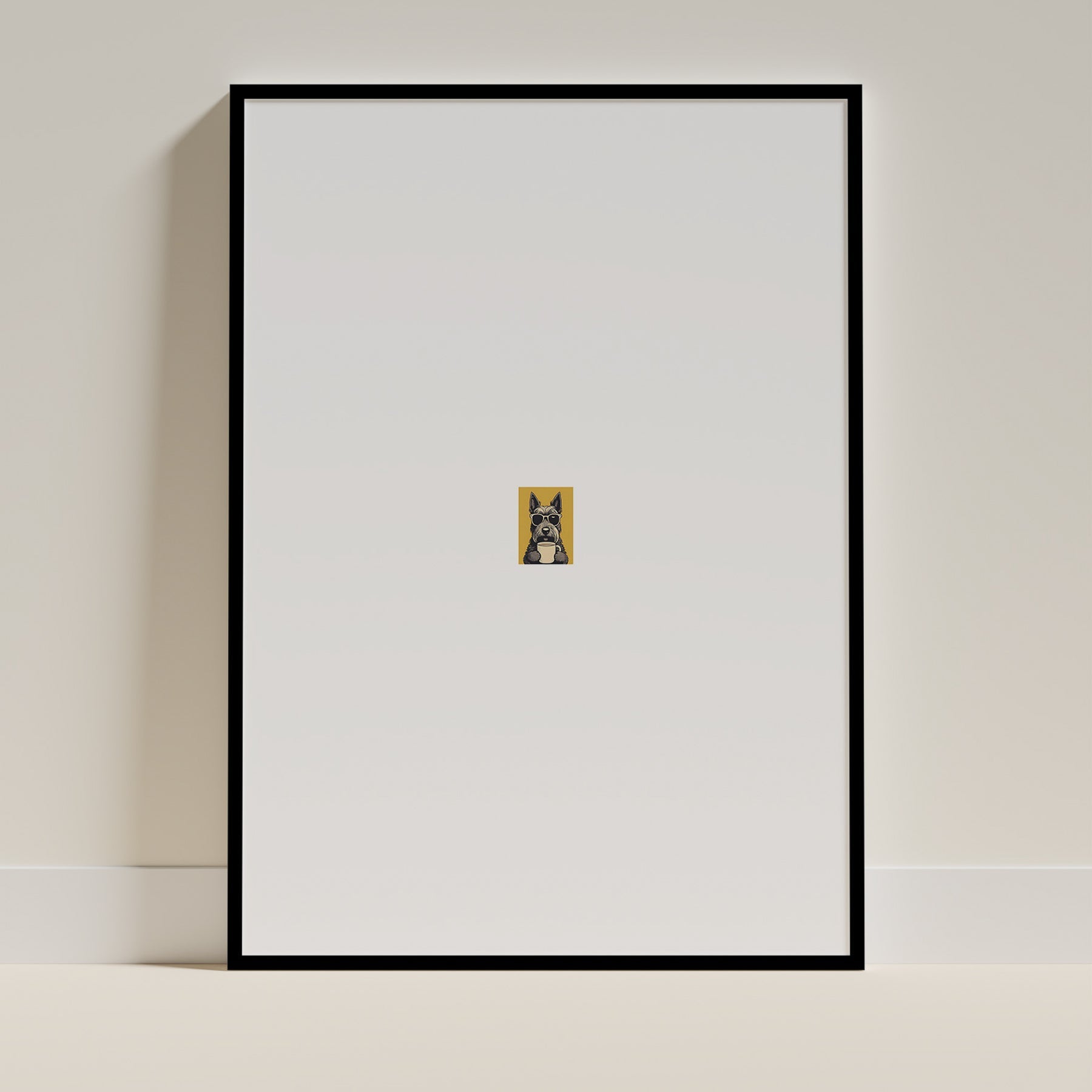 Scottish Terrier 1 Chillin Coffee Dog image 0