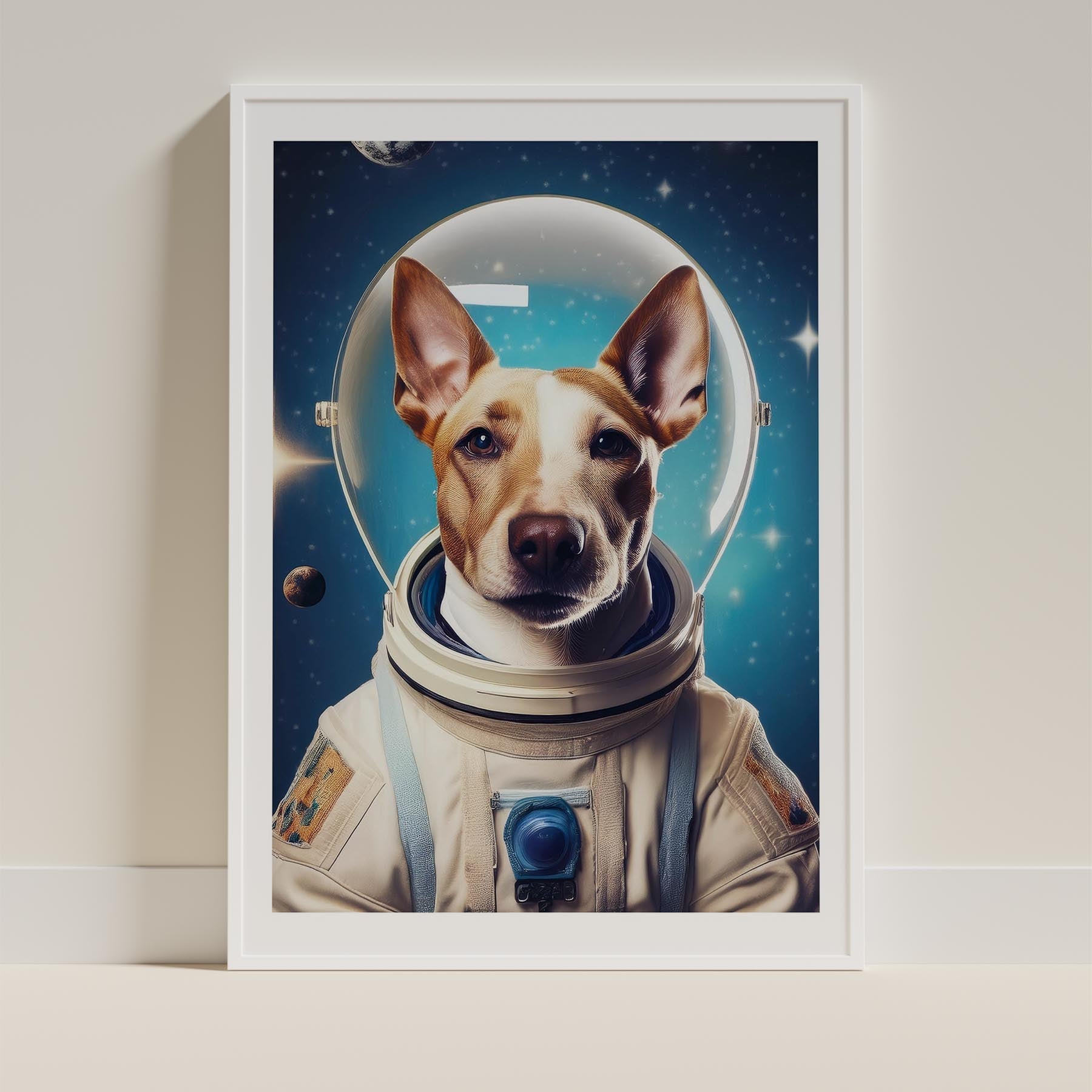 Bull Terrier Astronaut Dog Series image 9