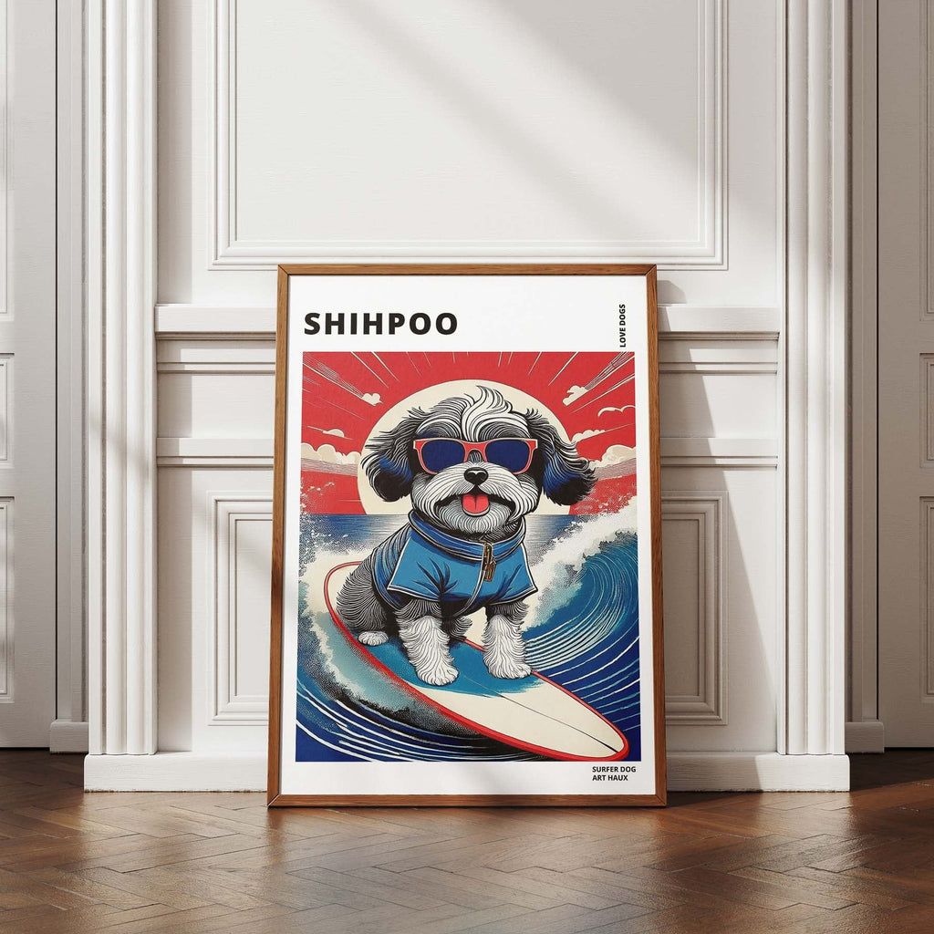 Shihpoo Hokosai Surfer Dogs 1 image 4