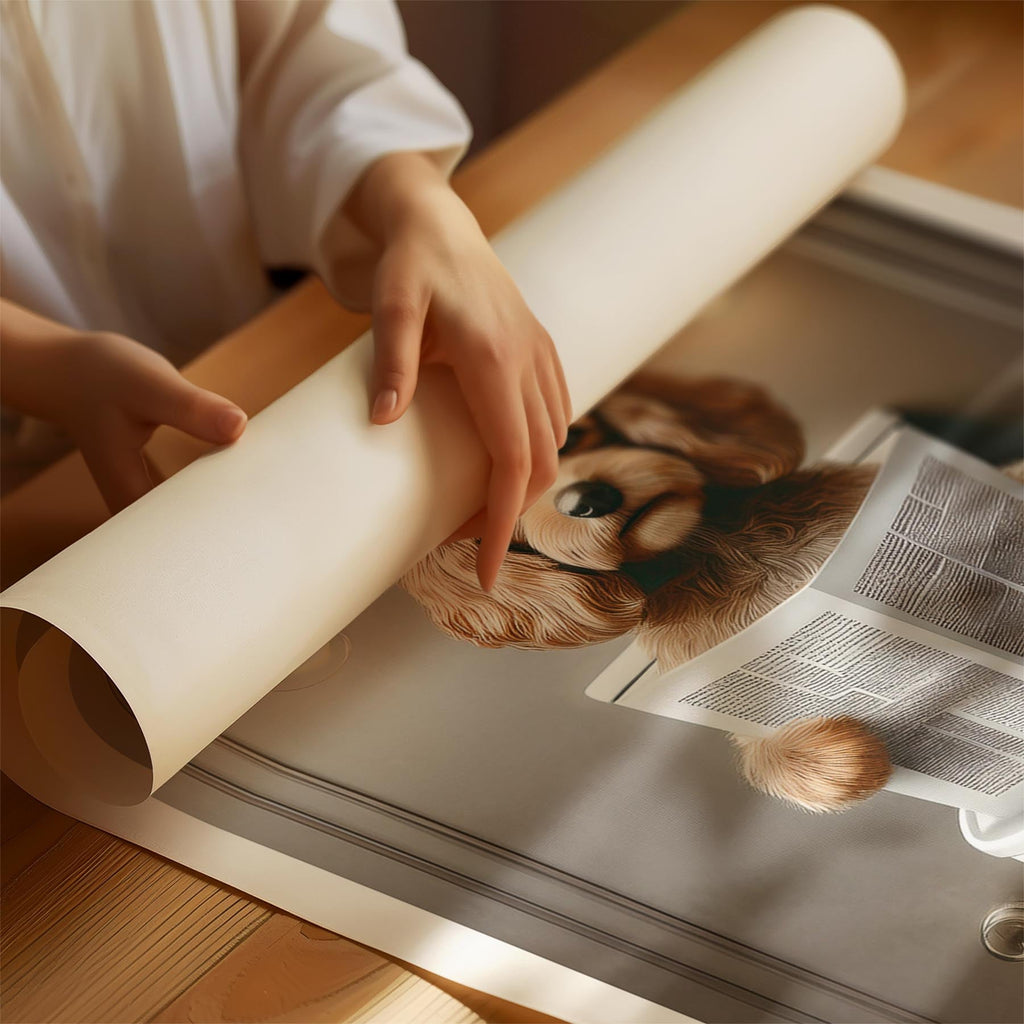 Cavoodle Toilet Humour Dog Series 4 image 1