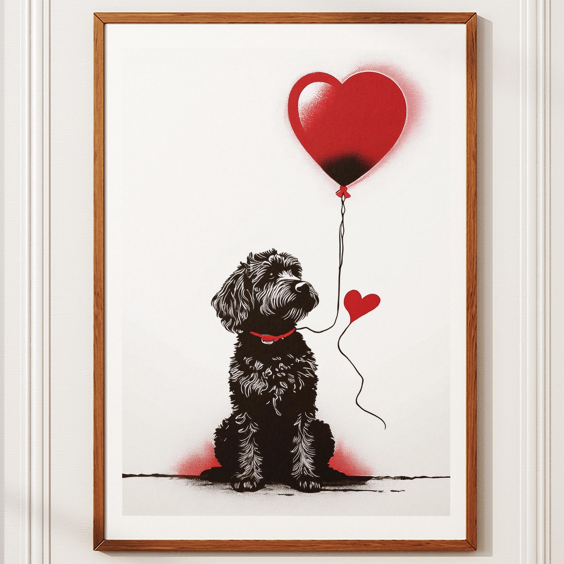 Groodle DOGSY Series inspired by the Art of Banksy image 10