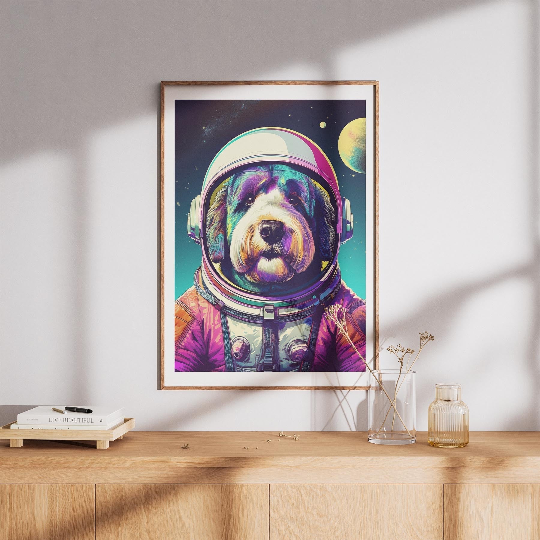 Old English Sheepdog Space Dogs Series image 8