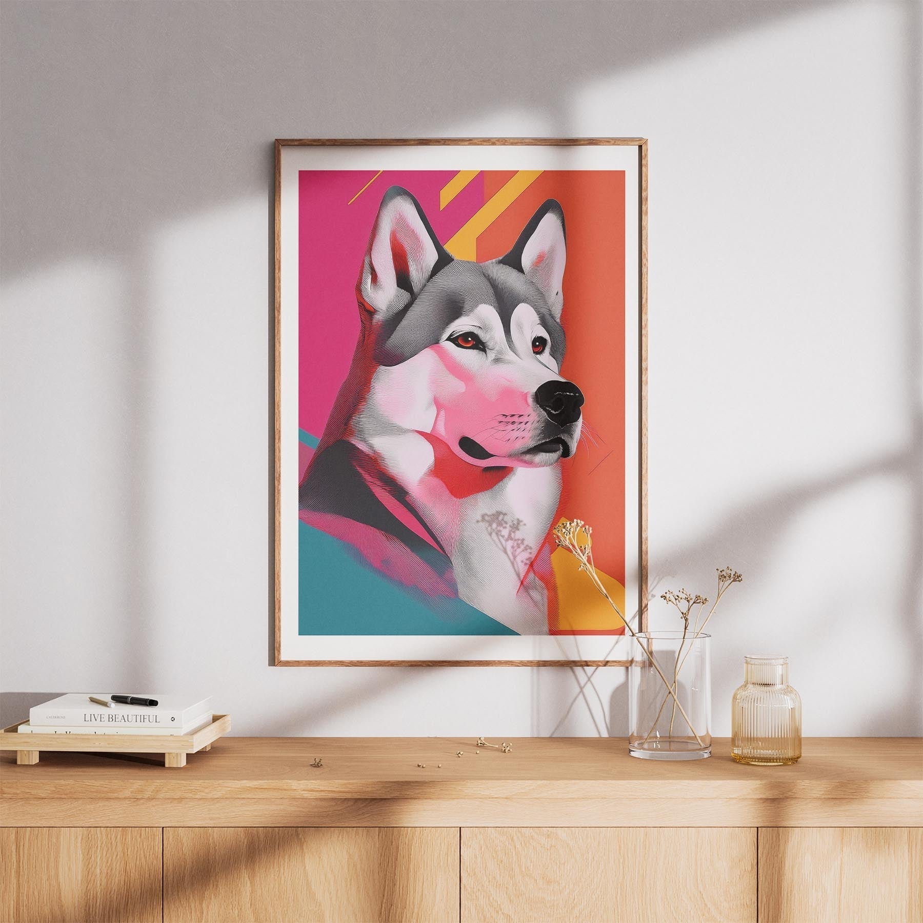 Alaskan Malamute Modern Pop Dog Series image 8
