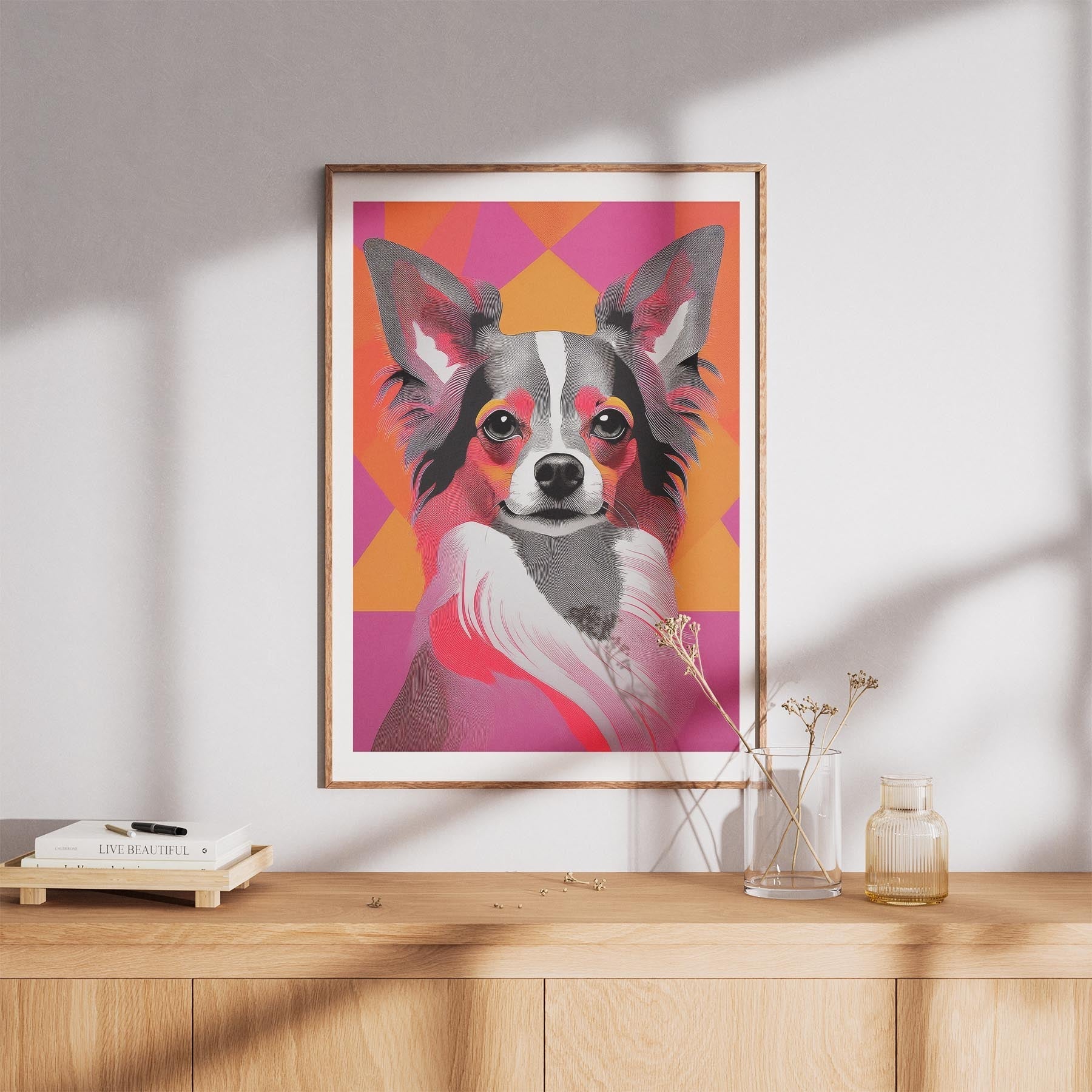 Papillon Modern Pop Dog Series image 8