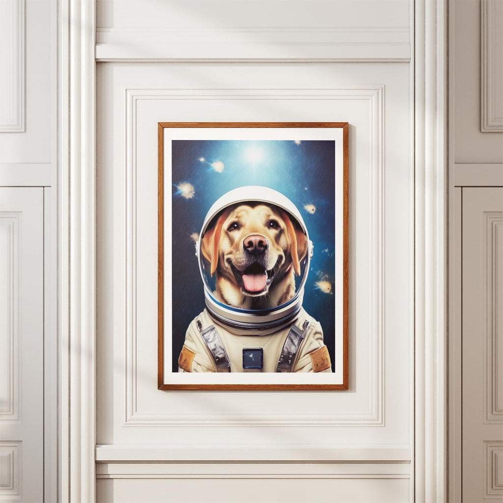Labrador Retriever Astronaut Dog Series image 3