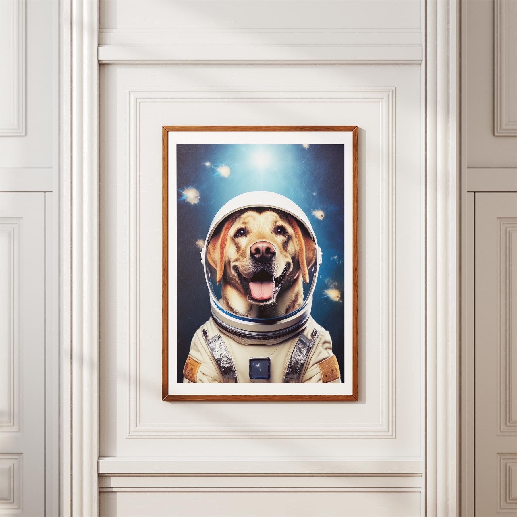 Labrador Retriever Astronaut Dog Series image 3