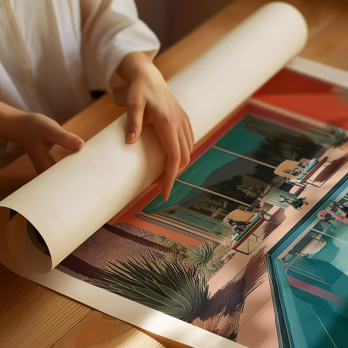 Doberman Pool Party image 3