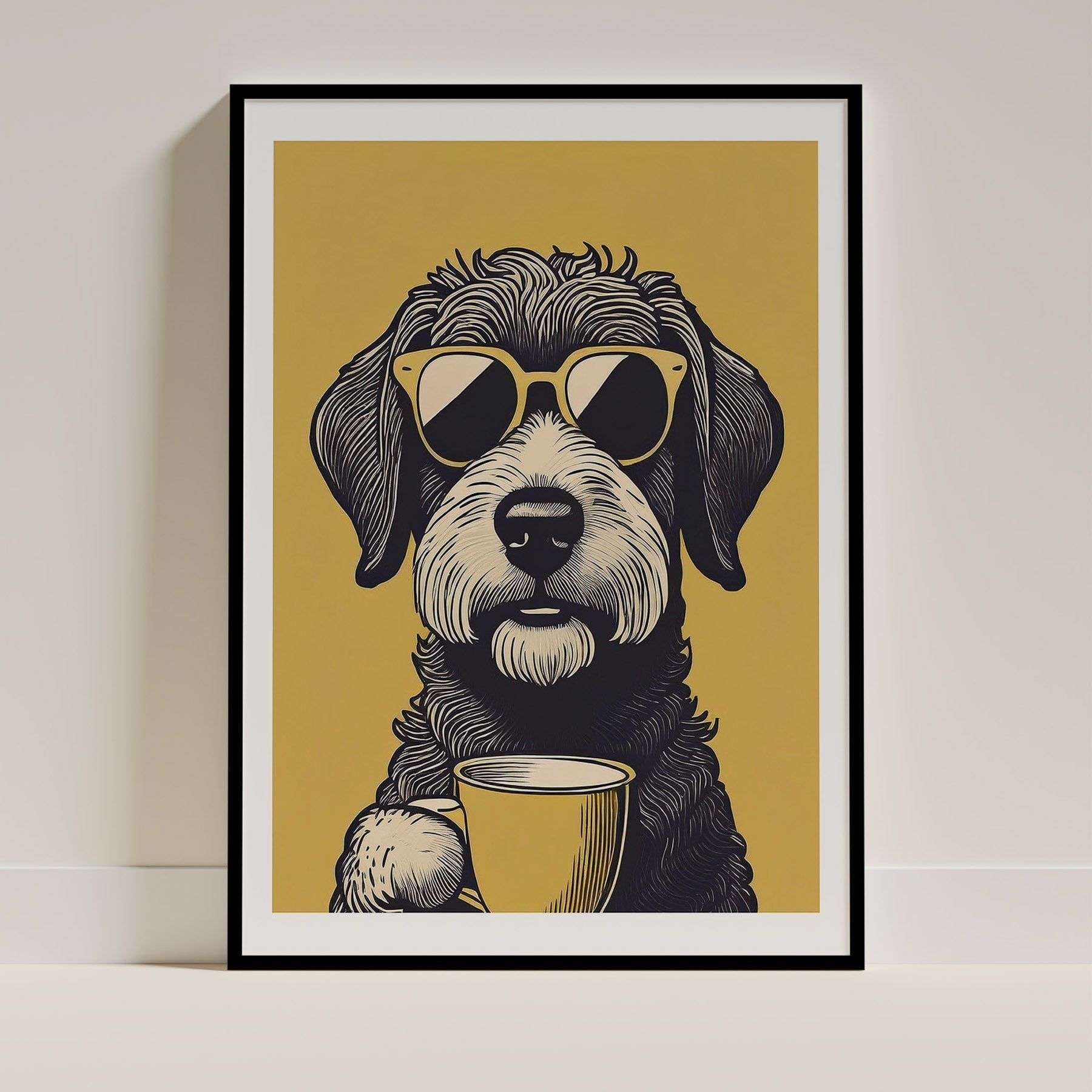 Jackapoo Dog Art Print Unframed | 3 Unique Designs | Wall Art Gift for Dog Lovers - Image 3 | Dogsy & Co