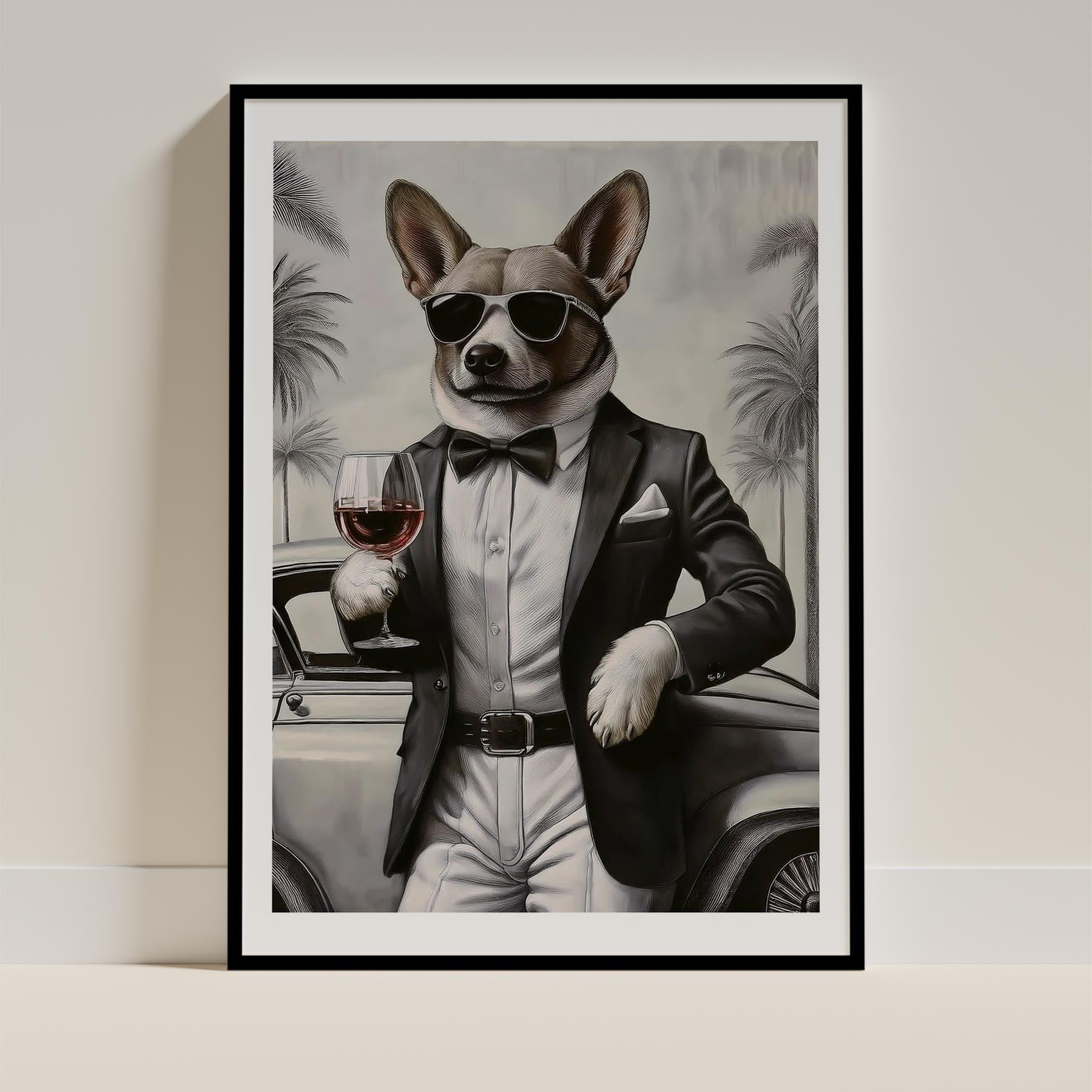 Corgi Dog Art Print Unframed Vol 1 | 11 Unique Designs | Wall Art Gift for Dog Lovers - Image 5 | Dogsy & Co