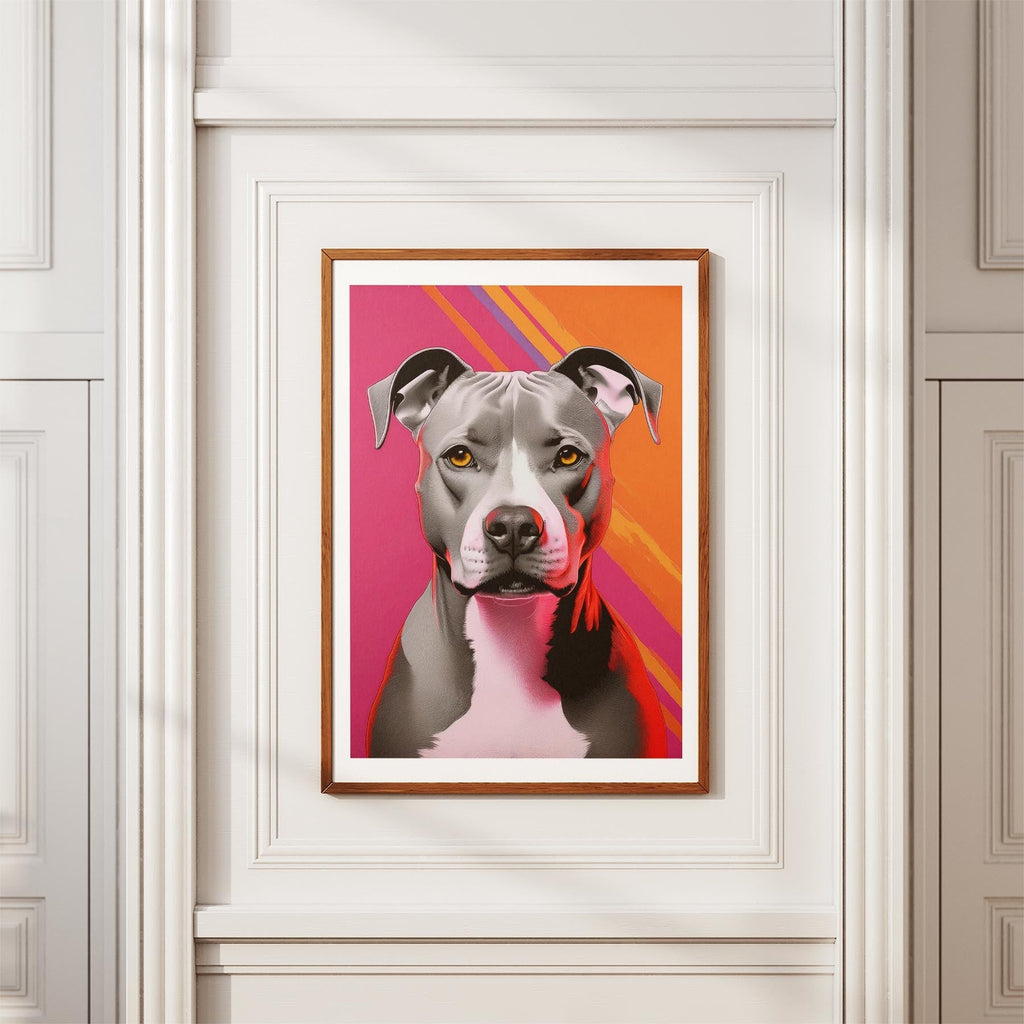 American Pitbull Terrier Modern Pop Dog Series image 3