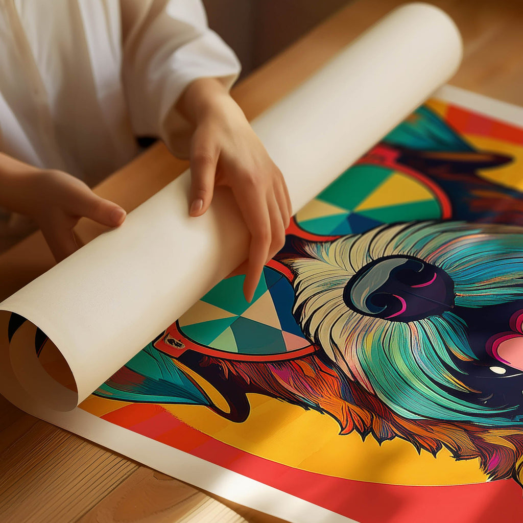 Irish Terrier In Colourful Sunnies 1 image 3