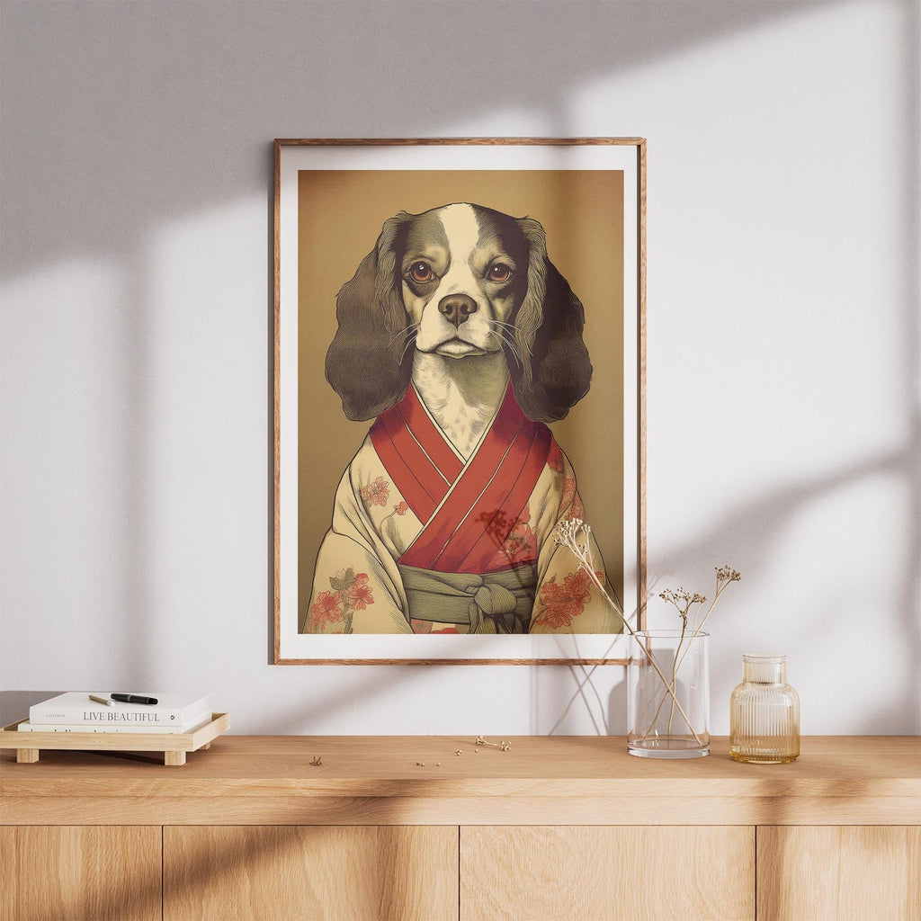 Cavalier Spaniel Japanse Kimono Dog Series image 8