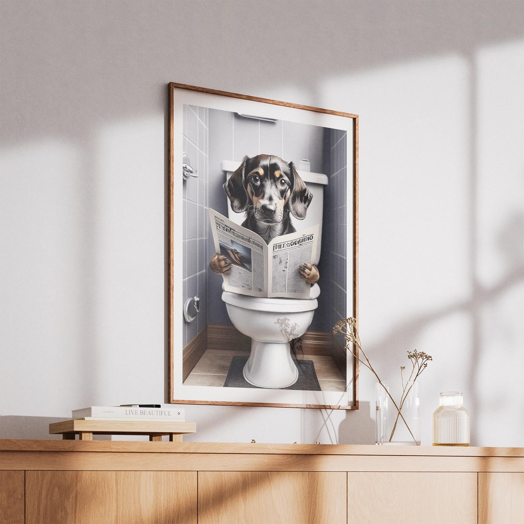 Dachshund Toilet Humour Dog Series 2 image 5