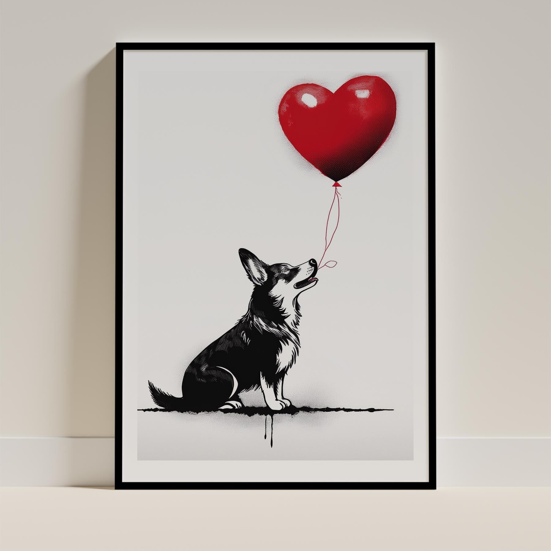 Corgi Dog Art Print Unframed Vol 1 | 11 Unique Designs | Wall Art Gift for Dog Lovers - Image 7 | Dogsy & Co