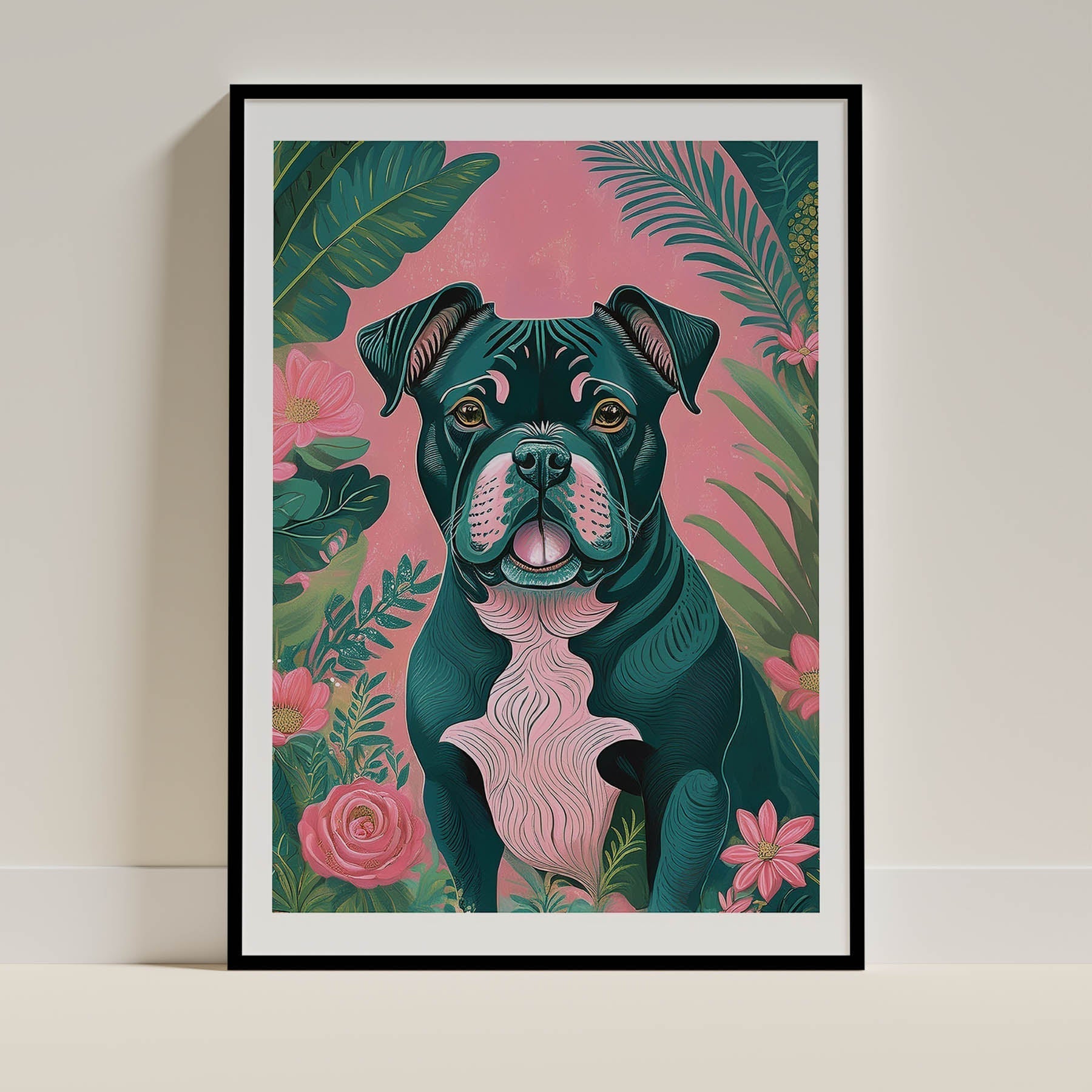 English Bulldog Dog Art Print Unframed Vol 2 | 11 Unique Designs | Wall Art Gift for Dog Lovers - Image 5 | Dogsy & Co