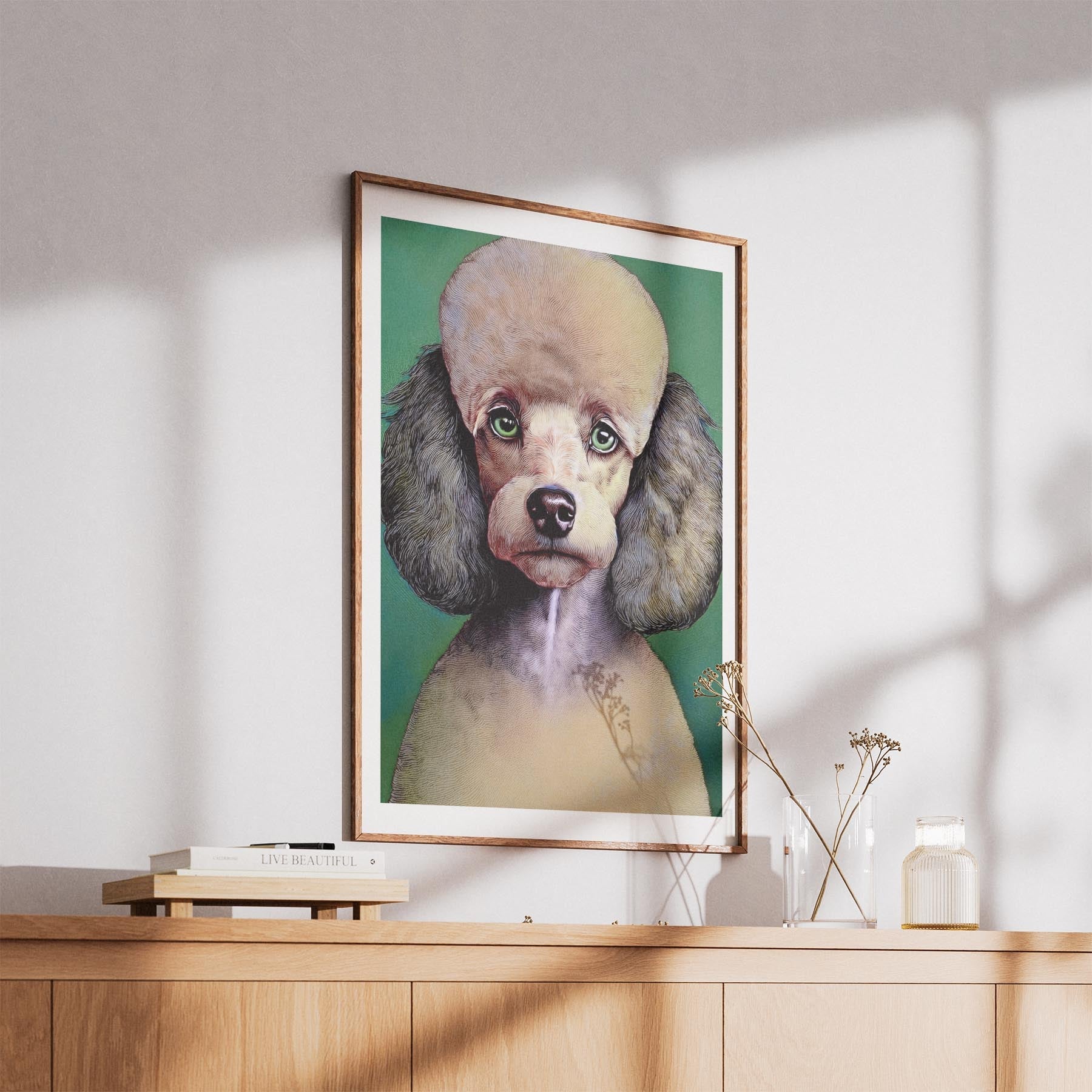 Poodle Green Painted Series image 5