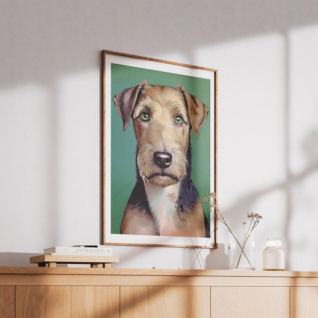 Airedale Green Painted Series image 5