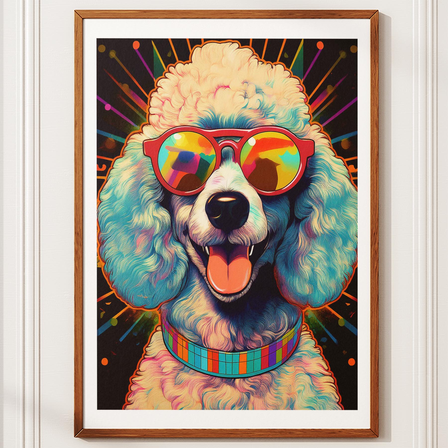 Poodle In Colourful Sunnies 2 image 10