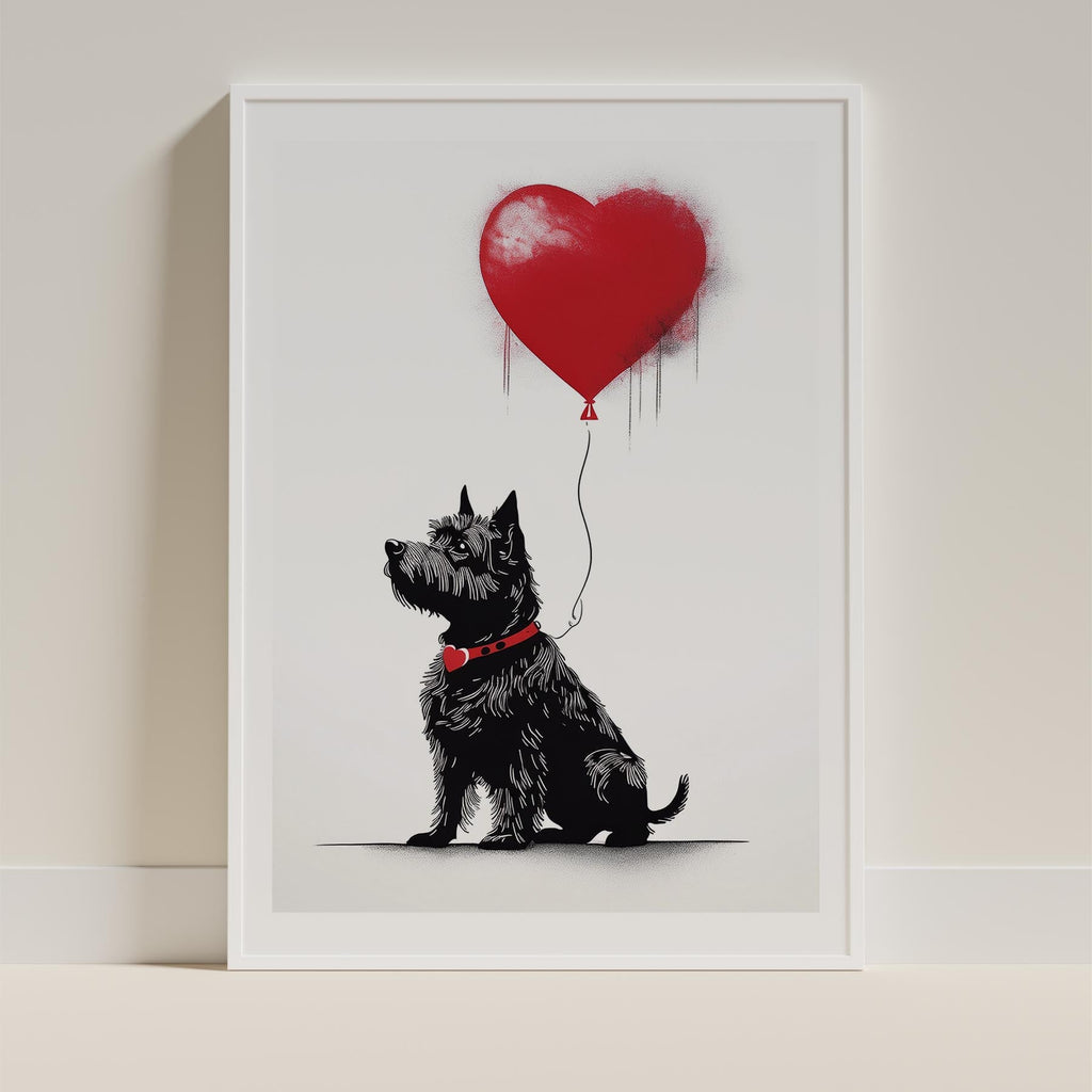 Australian Terrier DOGSY Series inspired by the Art of Banksy image 9