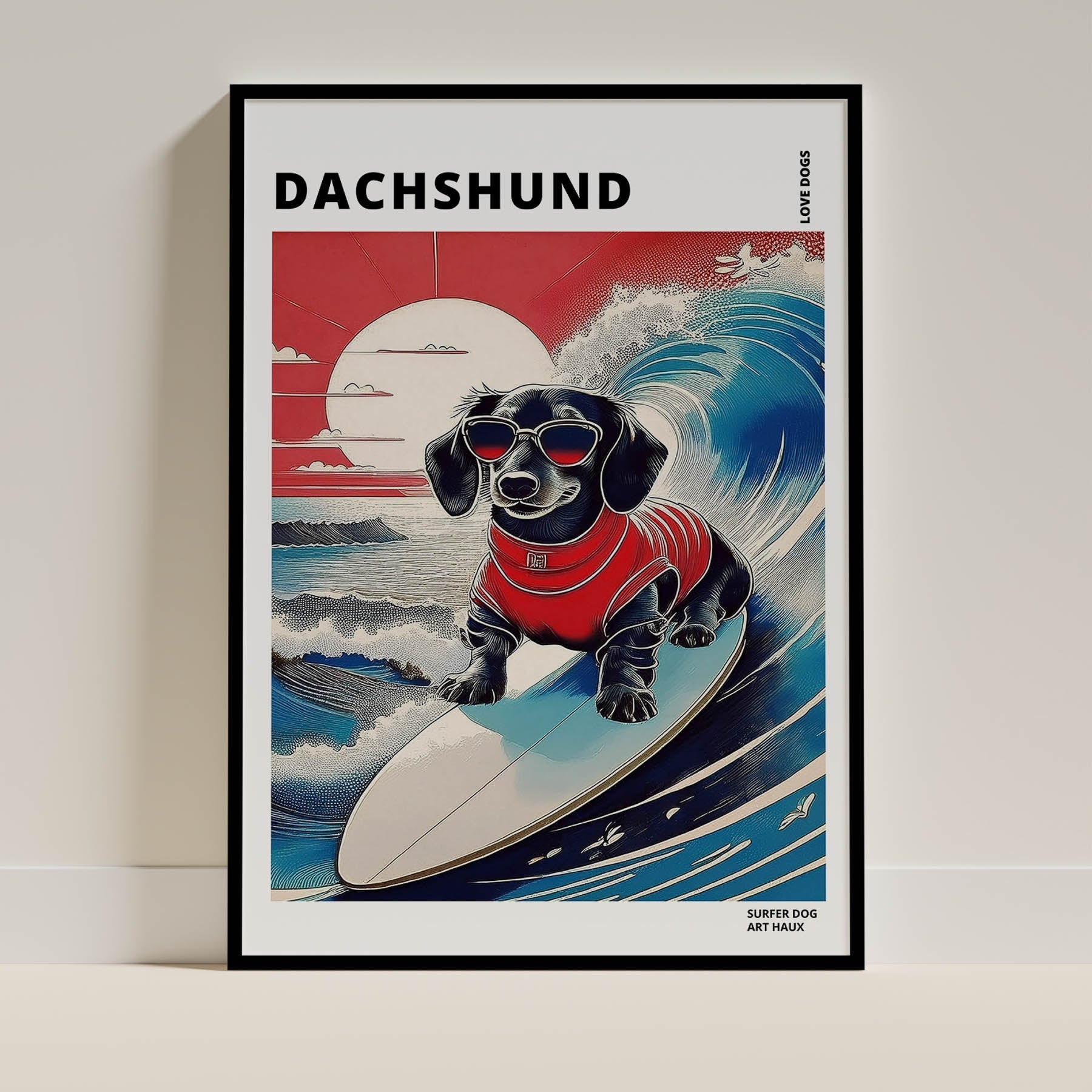 Dachshund Dog Art Print Unframed Vol 2 | 11 Unique Designs | Wall Art Gift for Dog Lovers - Image 4 | Dogsy & Co