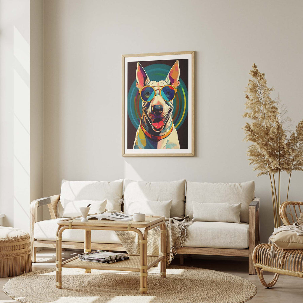 Terrier In Colourful Sunnies 1 image 1