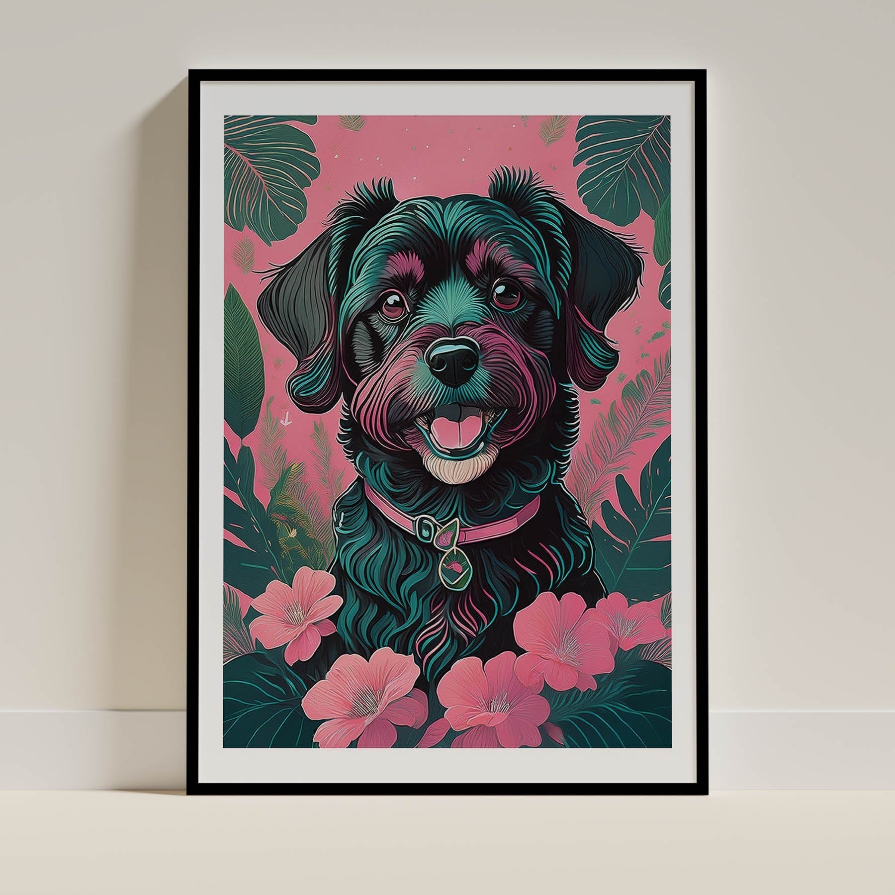 Jackapoo Dog Art Print Unframed | 3 Unique Designs | Wall Art Gift for Dog Lovers - Image 2 | Dogsy & Co