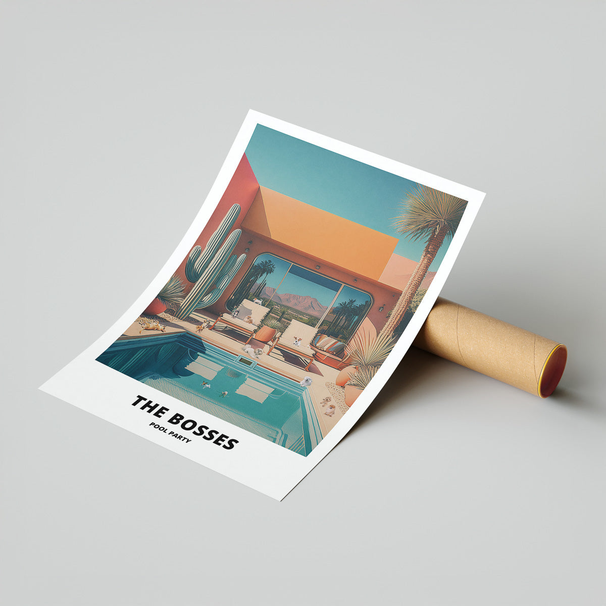 French Bull Dog Pool Party image 9