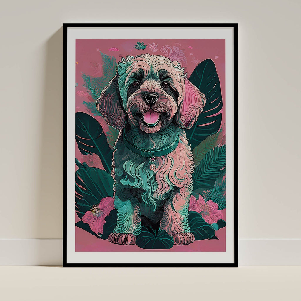 Cavoodle 1 Flowery Dog image 0