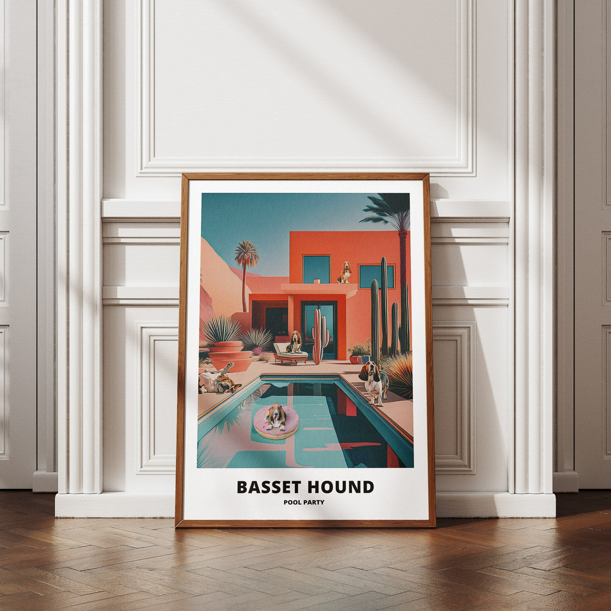 Basset Hound Pool Party image 4