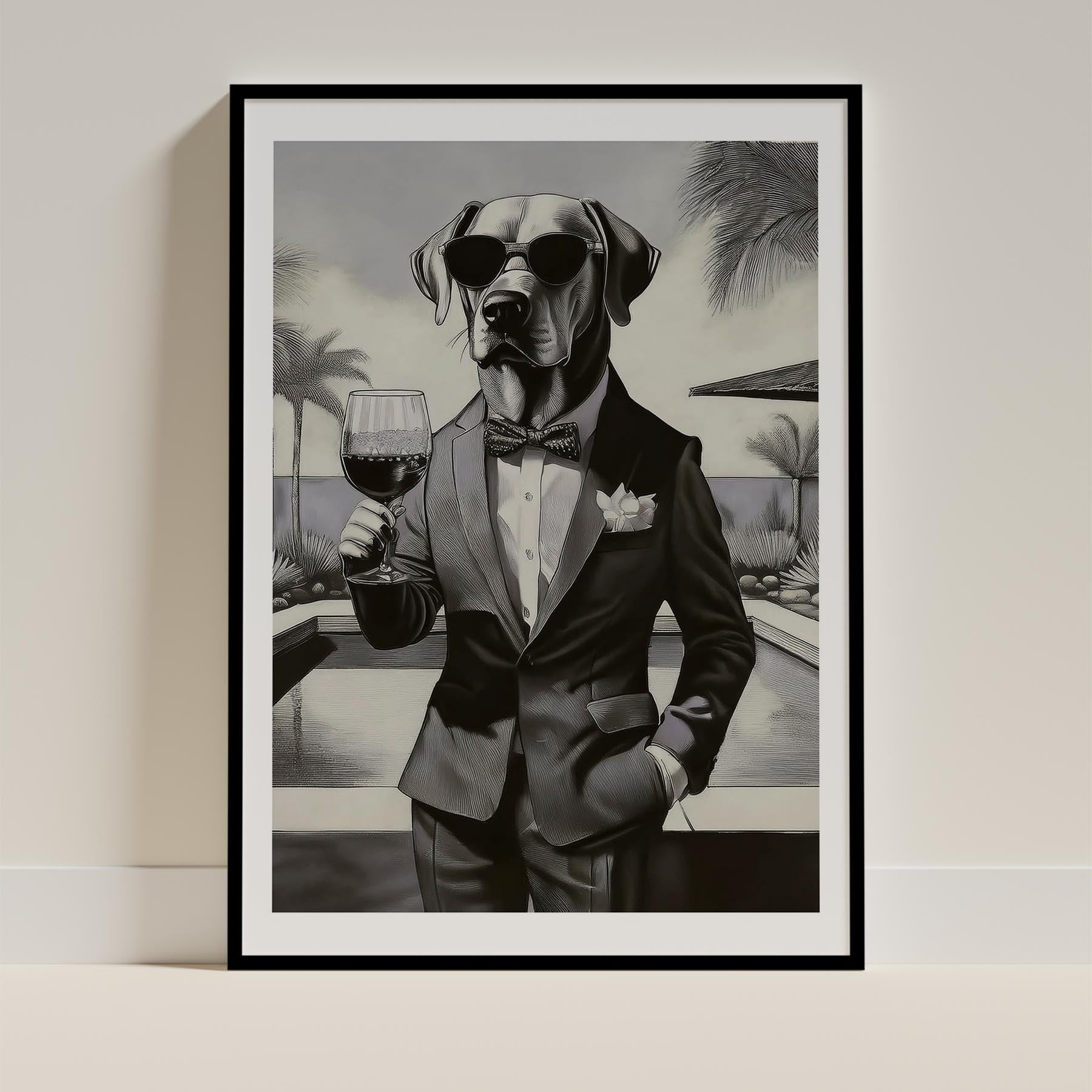 Labrador Retriever Dog Art Print Unframed Vol 1 | 11 Unique Designs | Wall Art Gift for Dog Lovers - Image 6 | Dogsy & Co