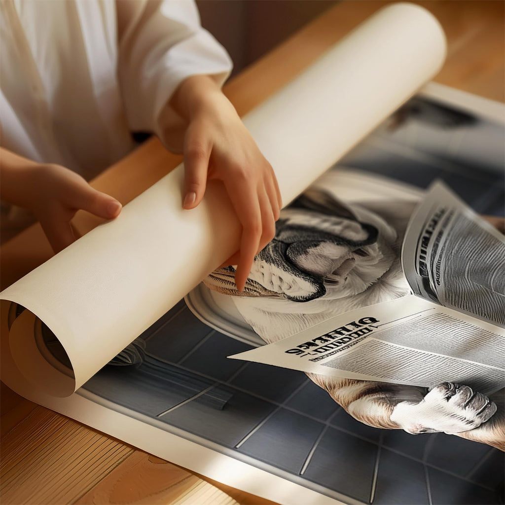 Bulldog Toilet Humour Dog Series 8 image 1