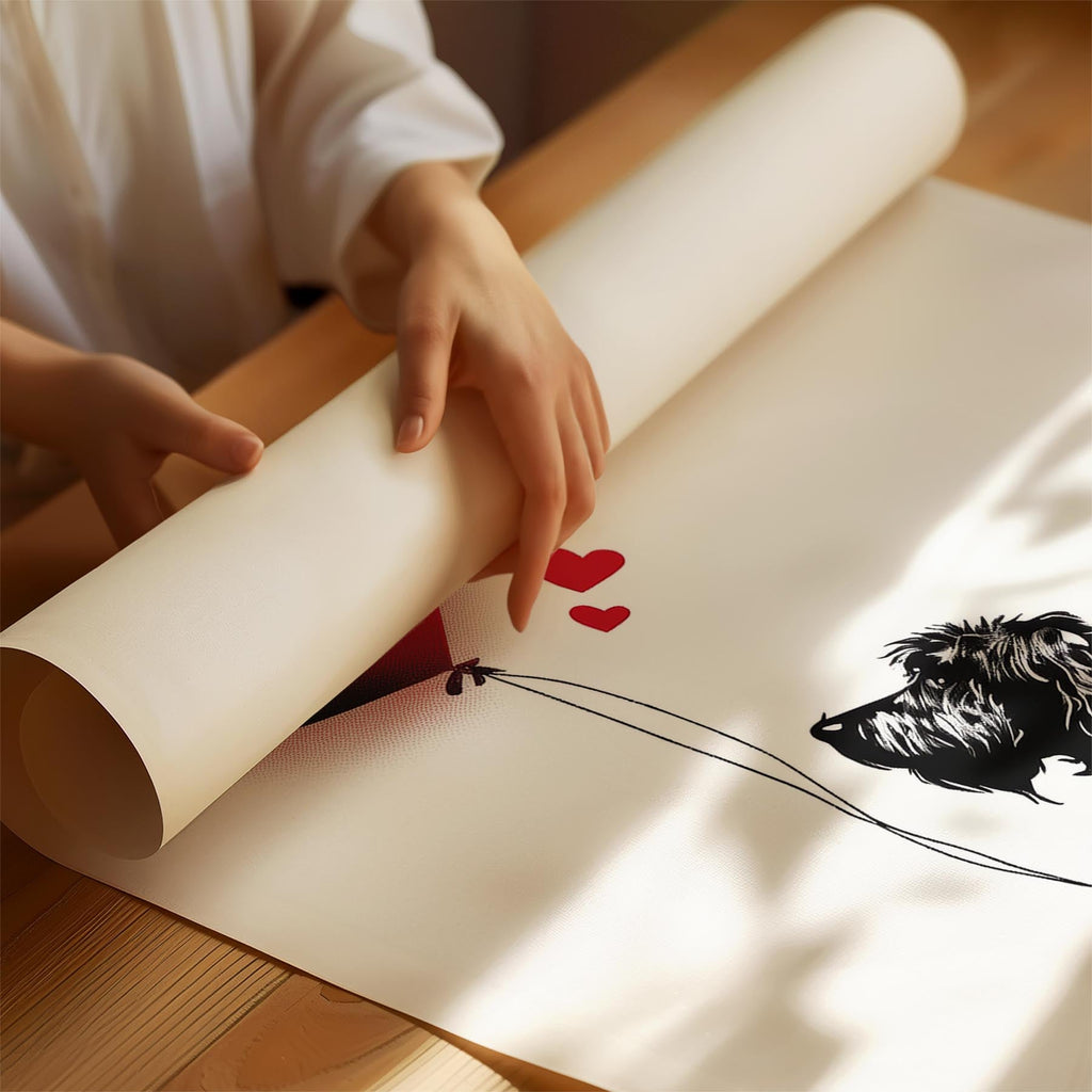 Old English Sheepdog DOGSY Series inspired by the Art of Banksy image 1