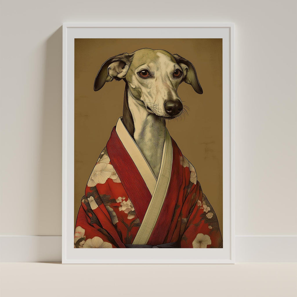 Greyhound Japanse Kimono Dog Series image 9
