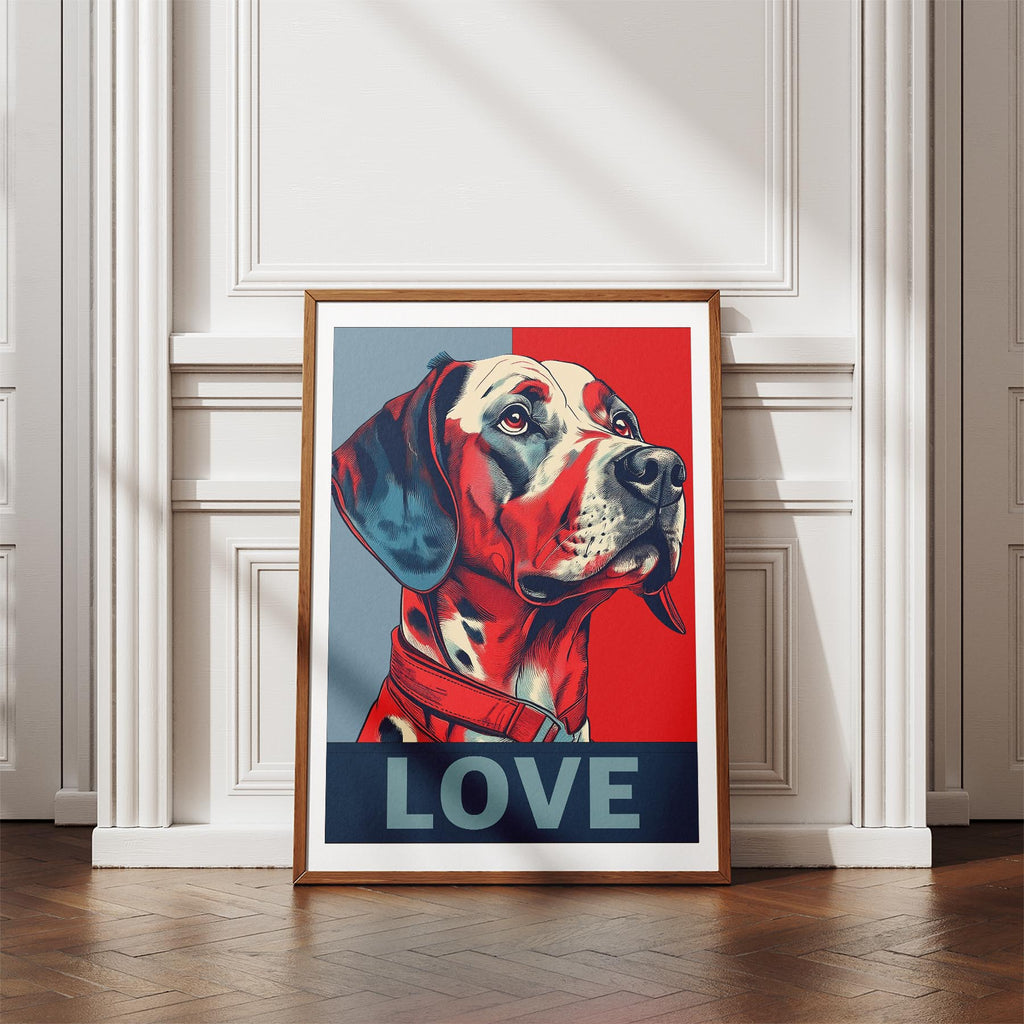Dalmatian LOVE Series Inspired by the Obama Poster image 4