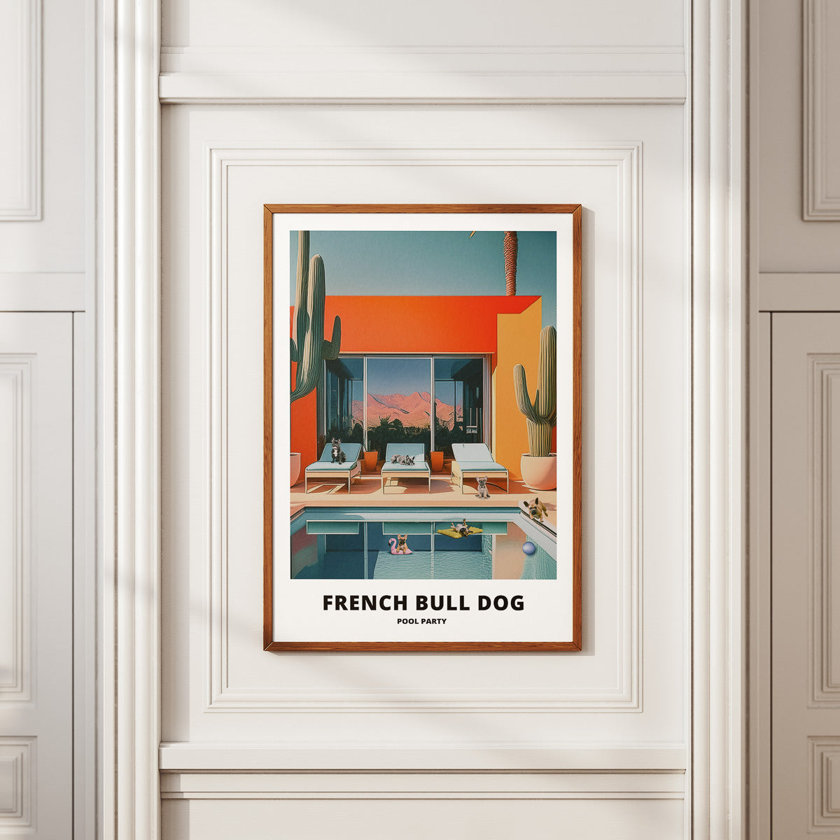 French Bull Dog Pool Party image 2