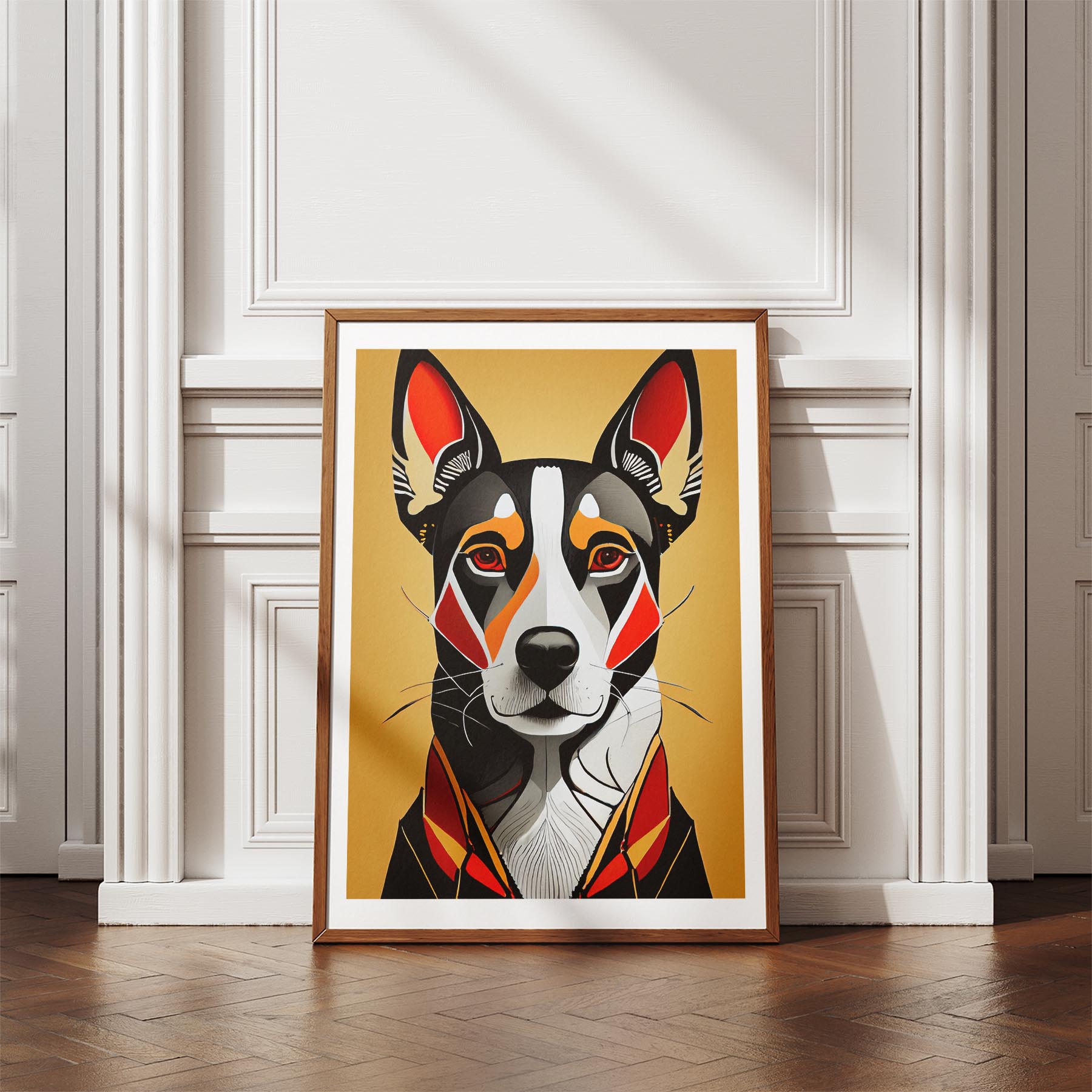 Kelpie Geometric Orange Series image 4