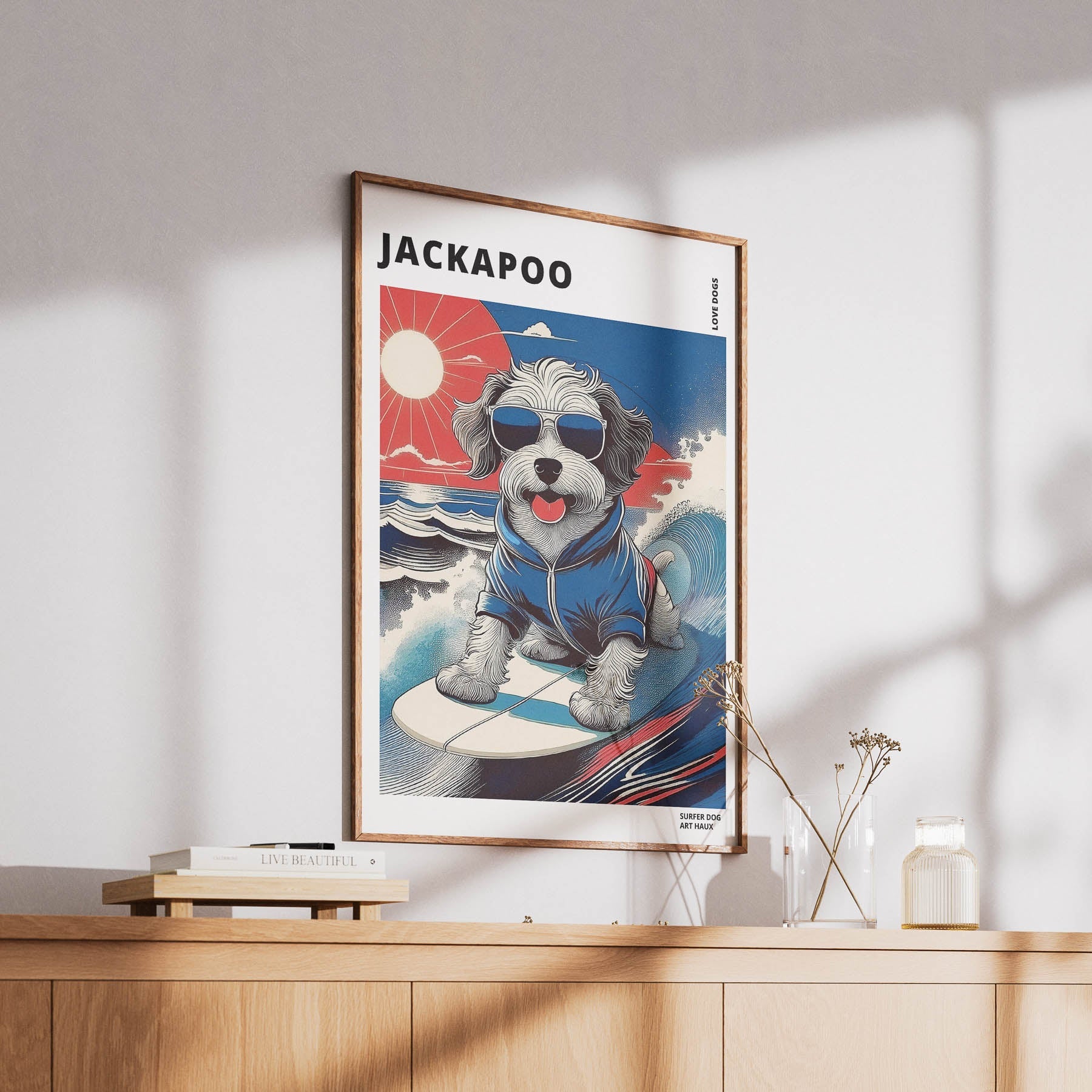 Jackapoo Hokosai Surfer Dogs 1 image 6