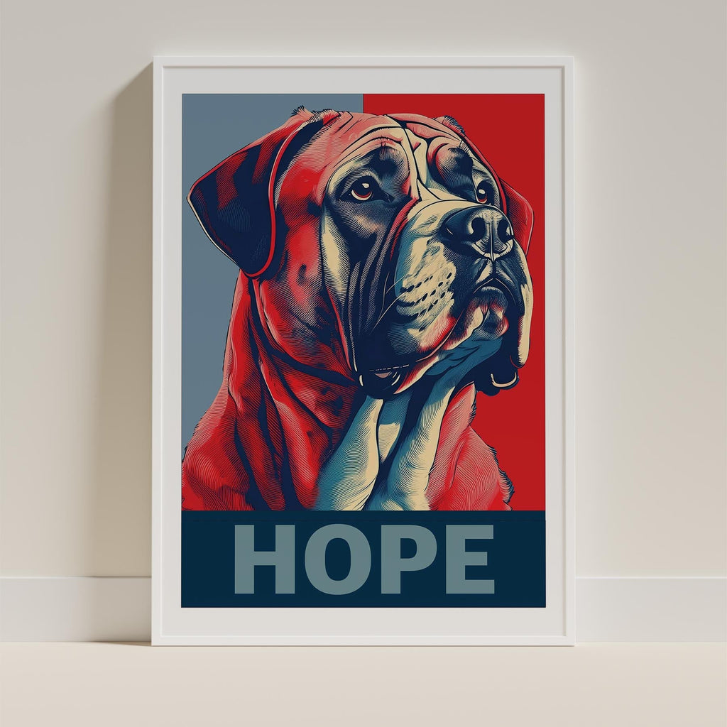 Mastiff HOPE Series Inspired by the Obama Poster image 9