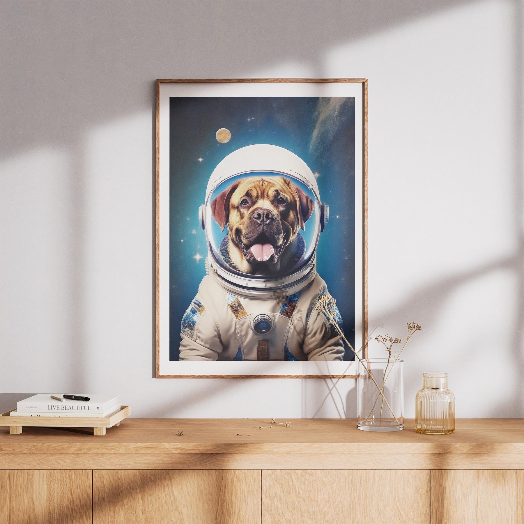Mastiff Astronaut Dog Series image 8