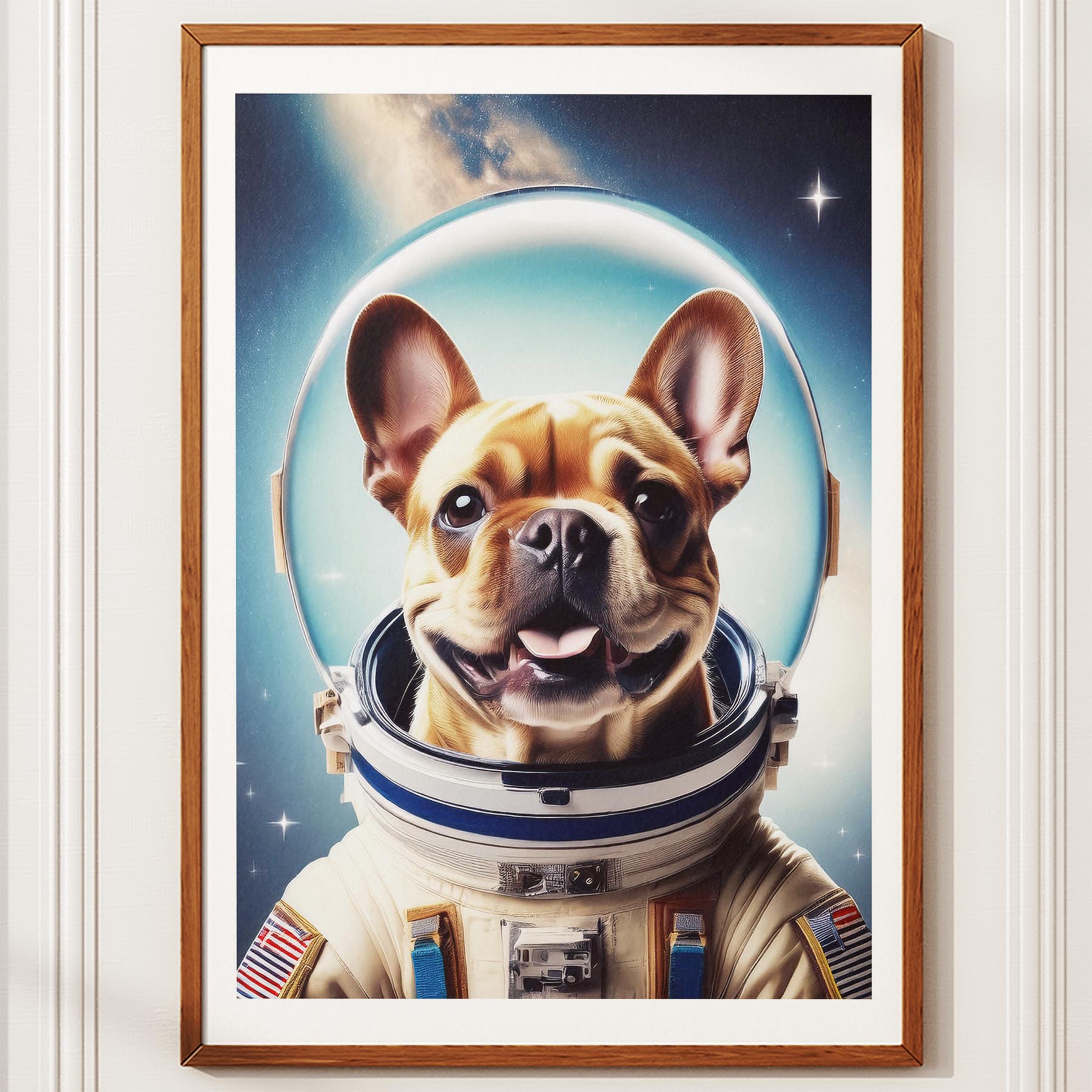French Bulldog Astronaut Dog Series image 10