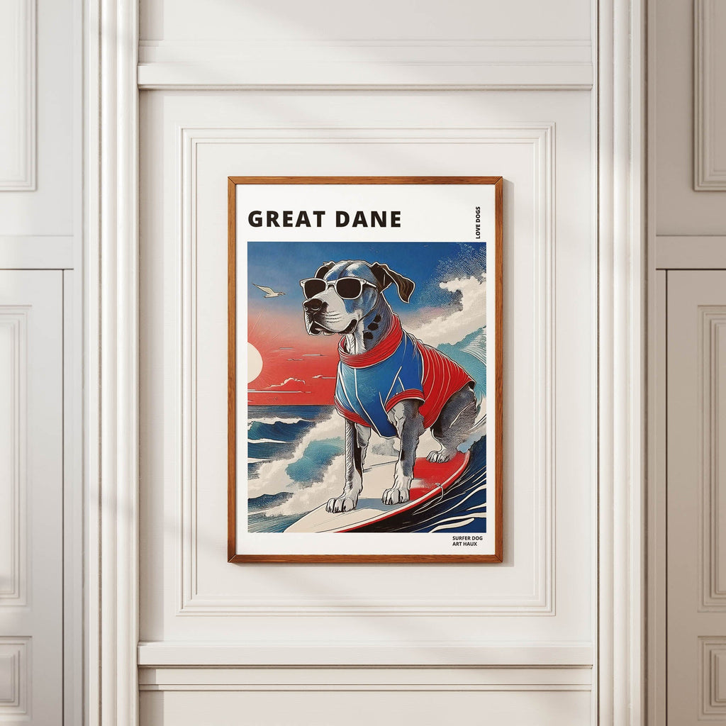Great Dane Hokosai Surfer Dogs 1 image 2