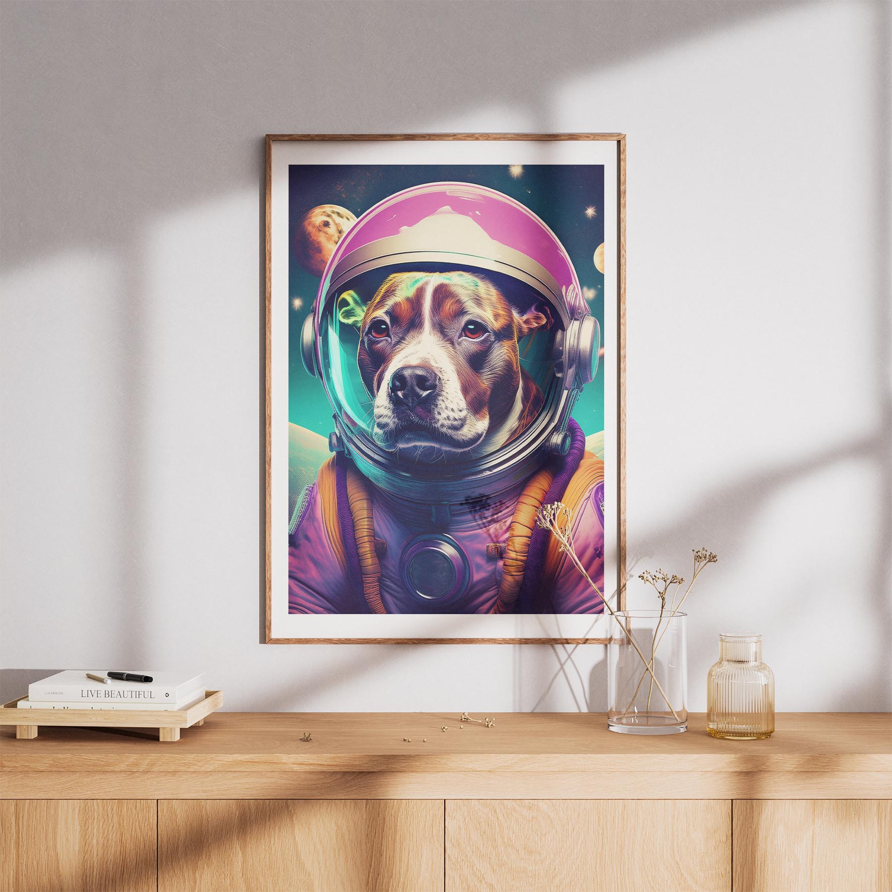 Staffordshire Bull Terrier Space Dogs Series image 8